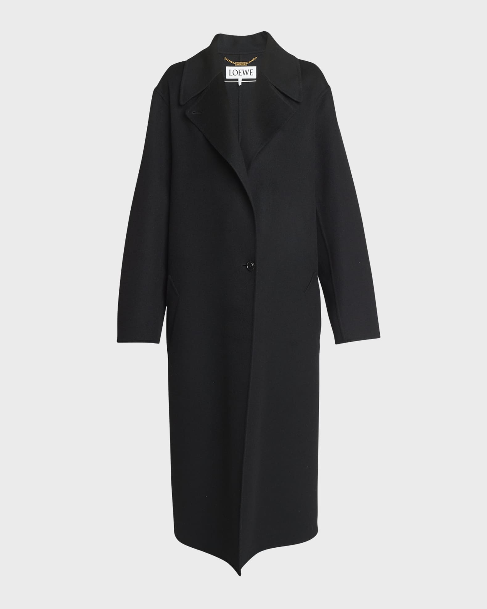 ATTACHMENT Size L Olive Wool / Cashmere Coat main image 1