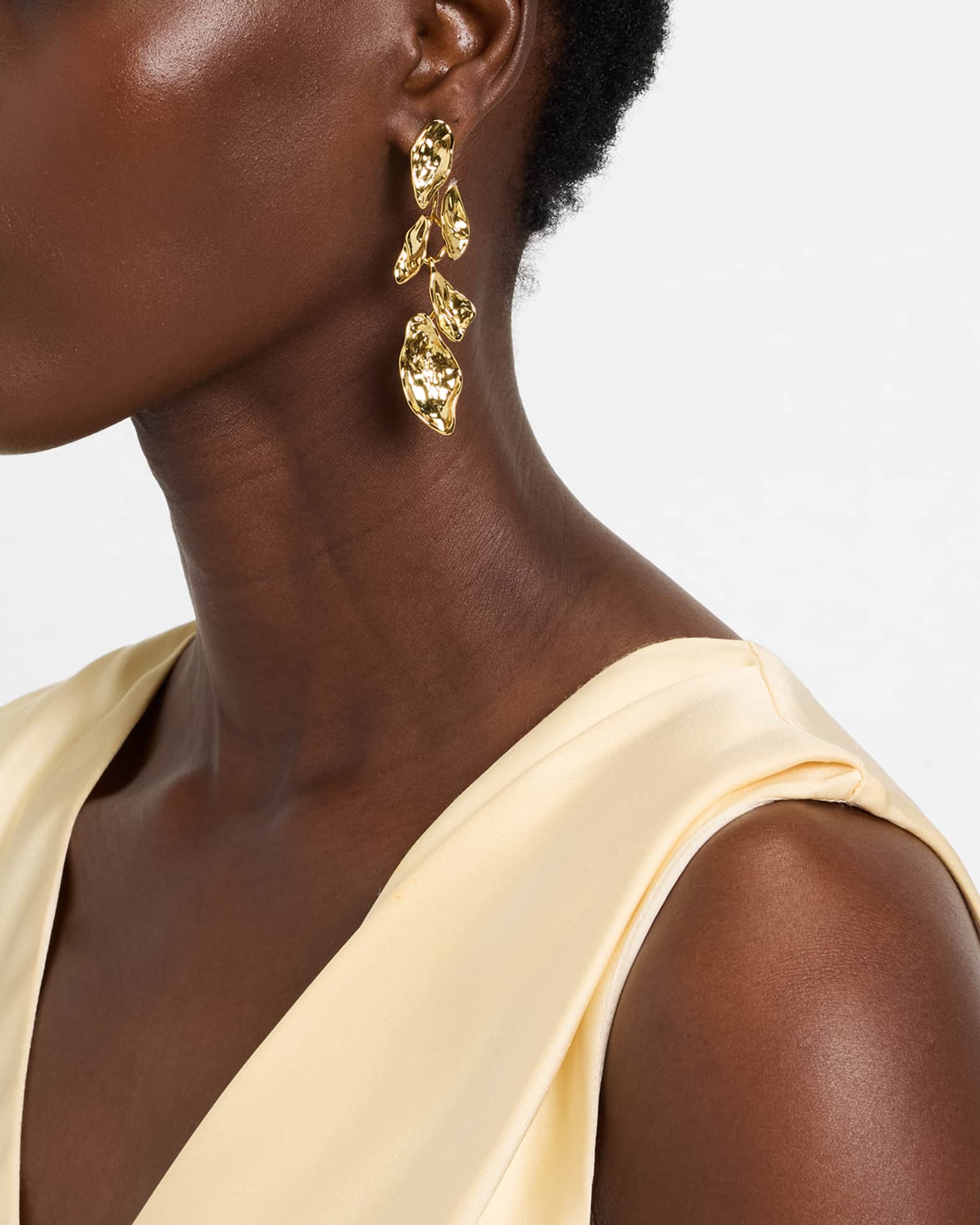Mosaic Molten Post Earrings