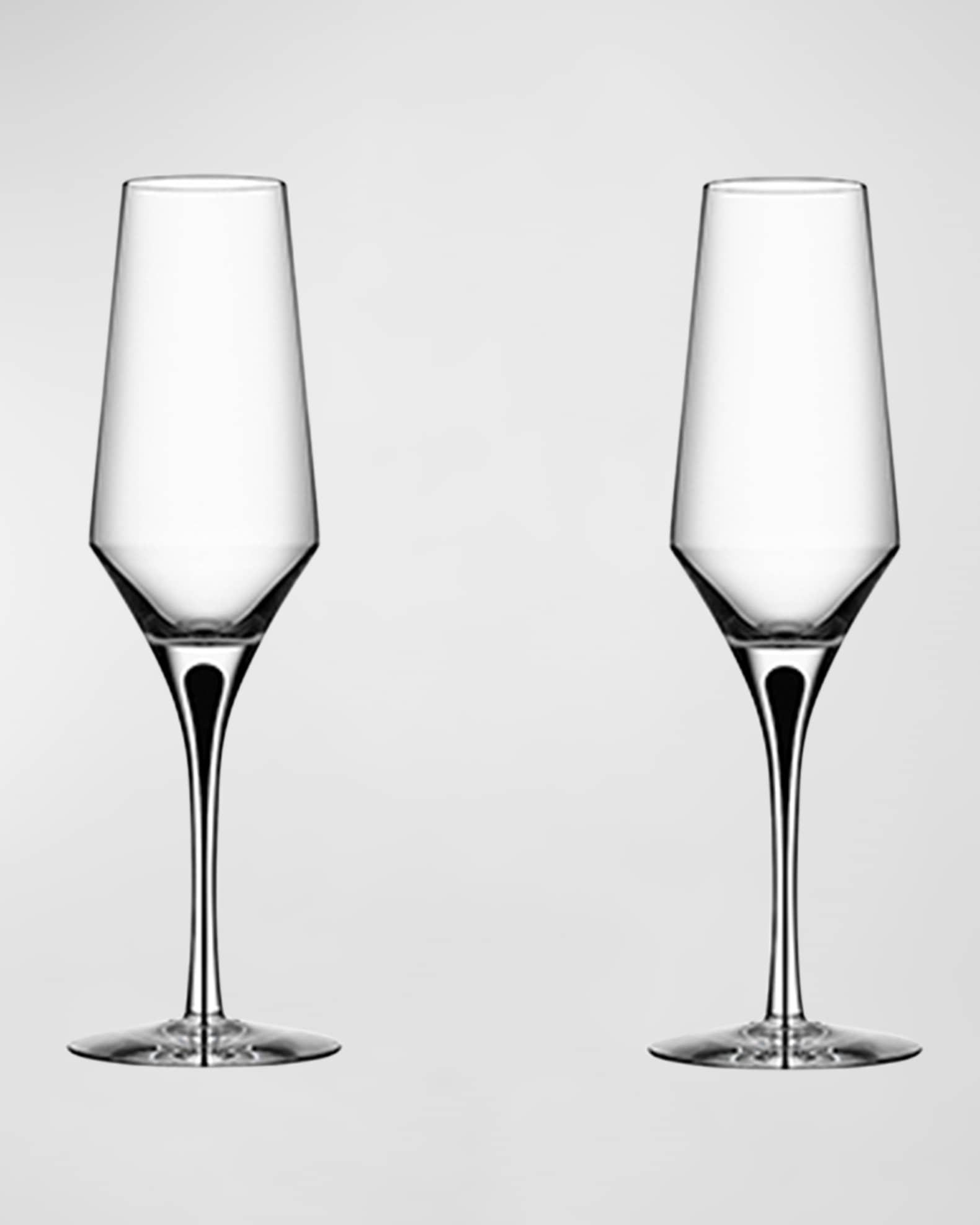 Métropole Champagne Glasses, Set of 2 1