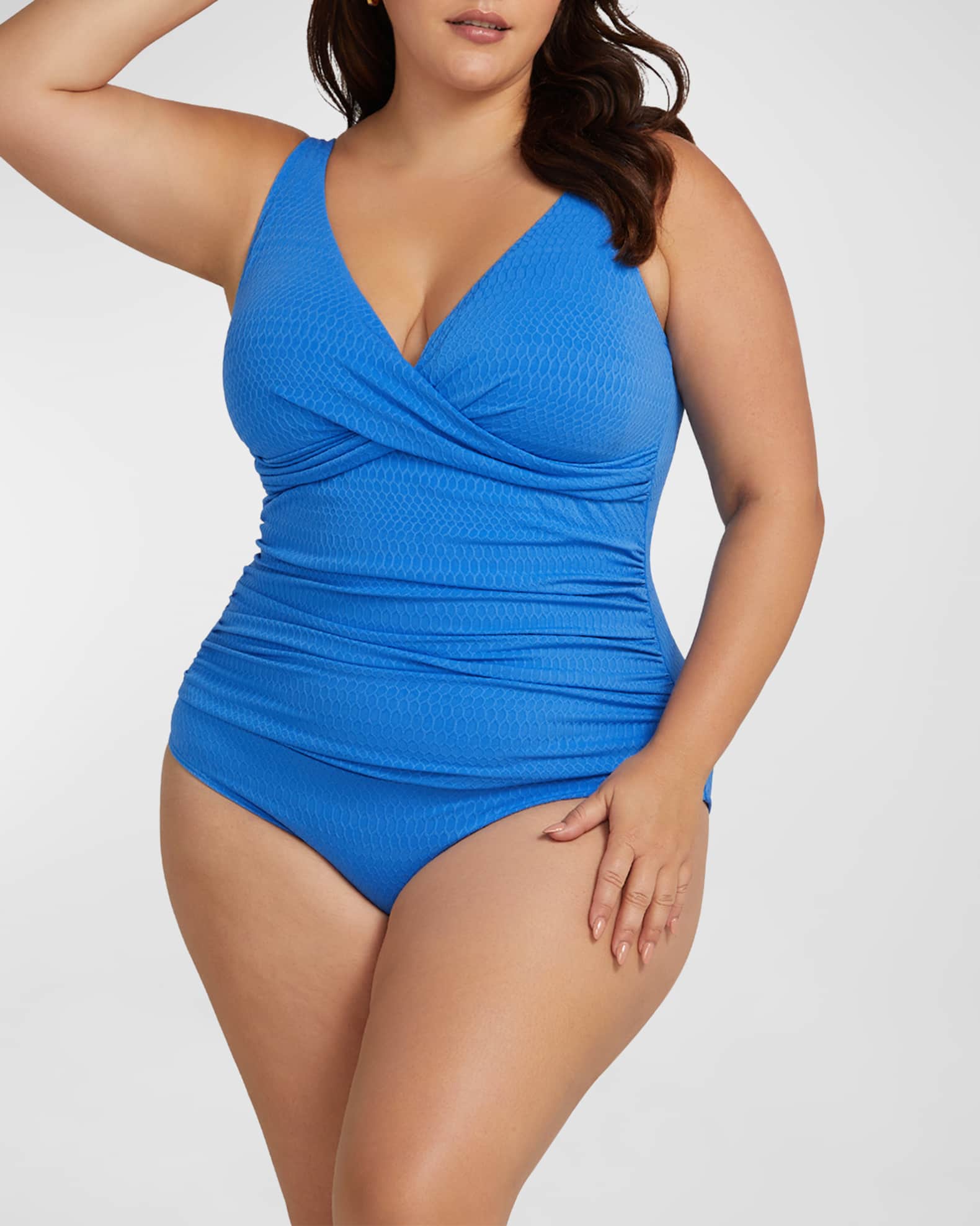 Neiman marcus plus size swimwear on sale