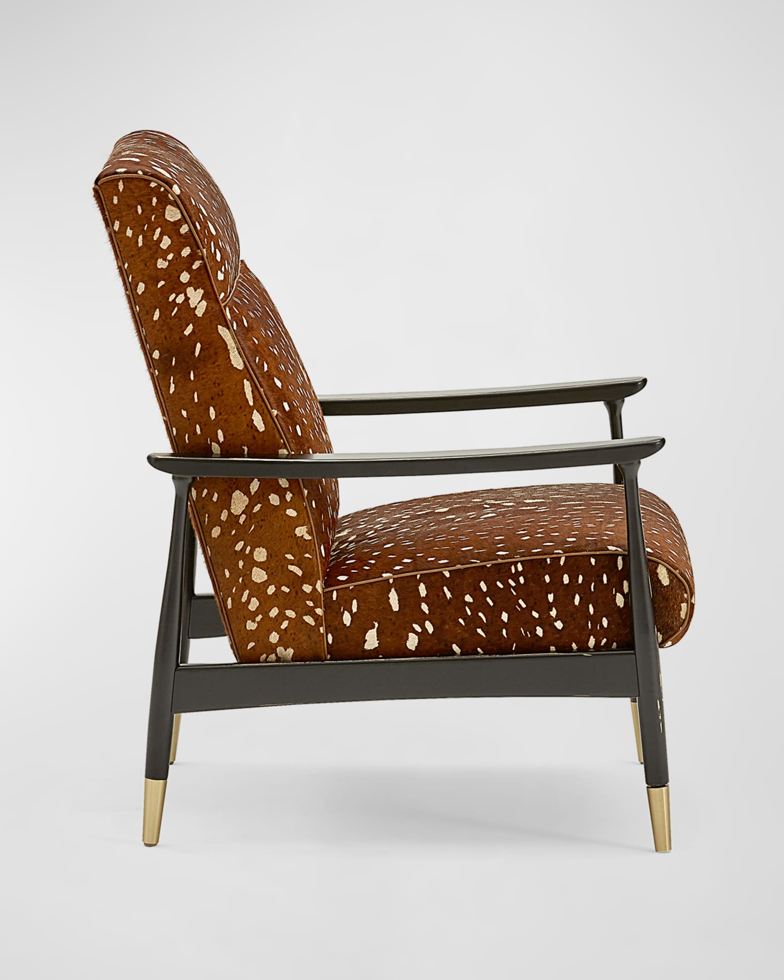 Massoud Elisabeth Hair Hide Accent Chair Neiman Marcus