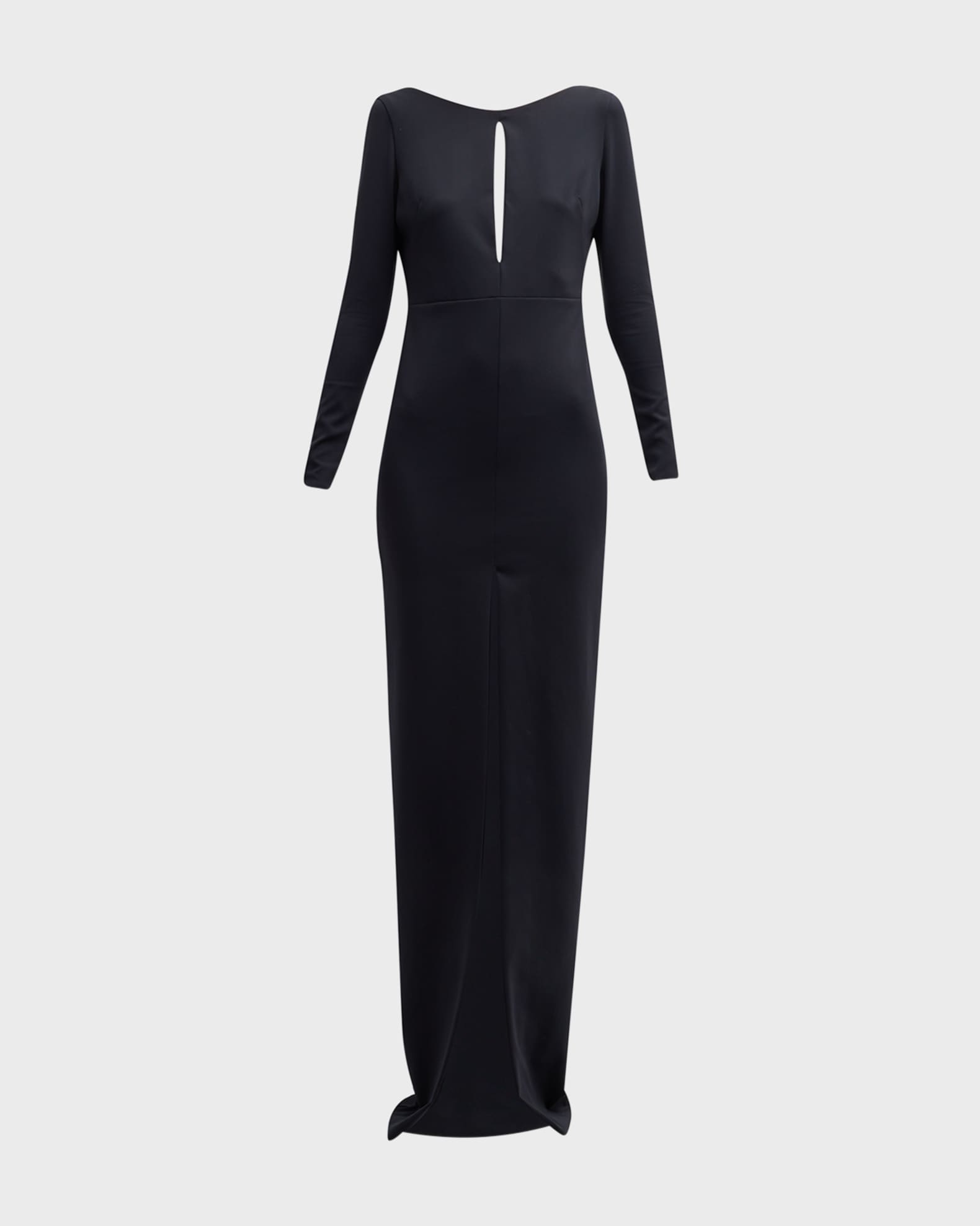 Bogdar Charlotte Cutout Backless Column Gown | Neiman Marcus