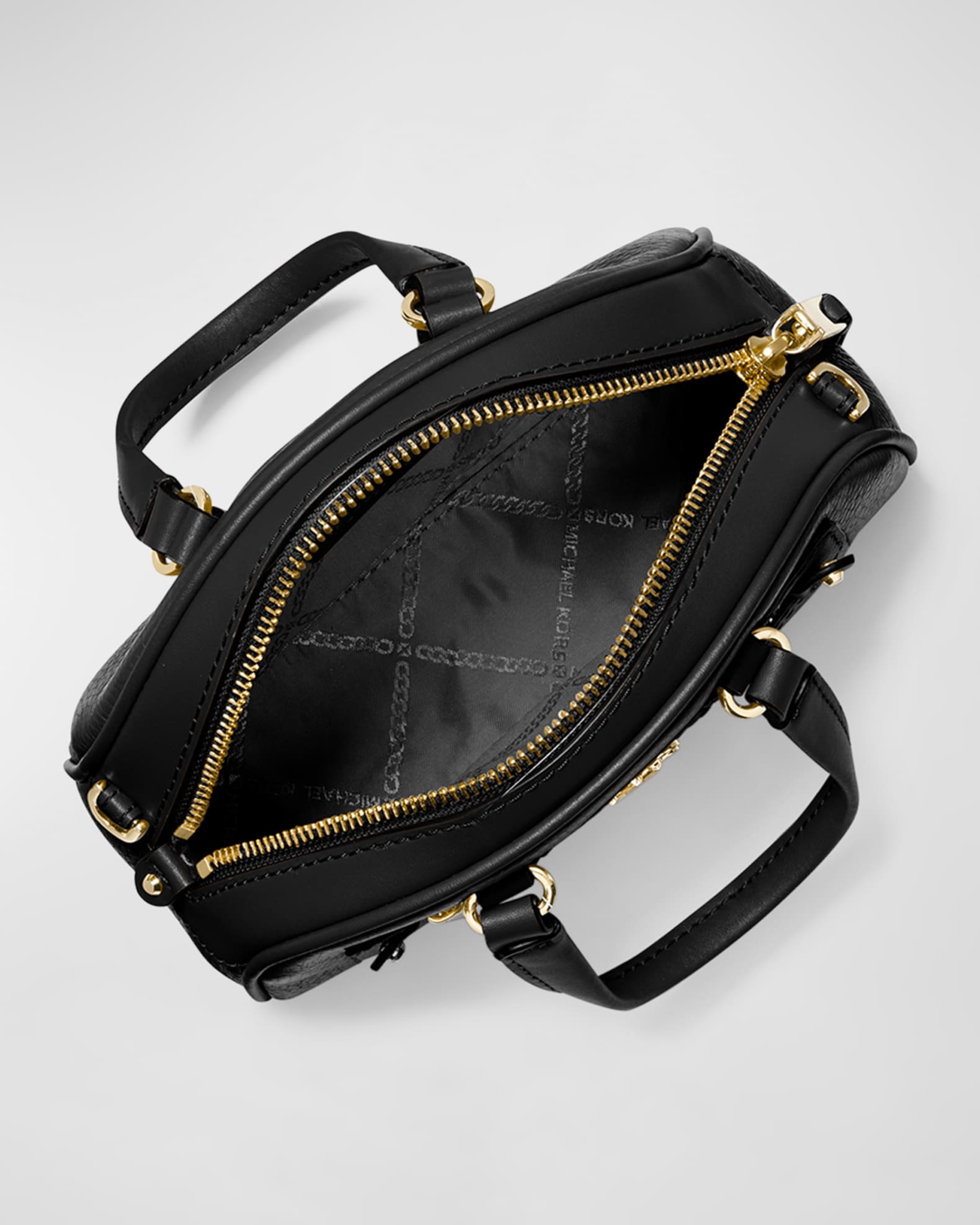 MICHAEL Michael Kors Williamsburg XS Leather Bowling Crossbody Bag ...