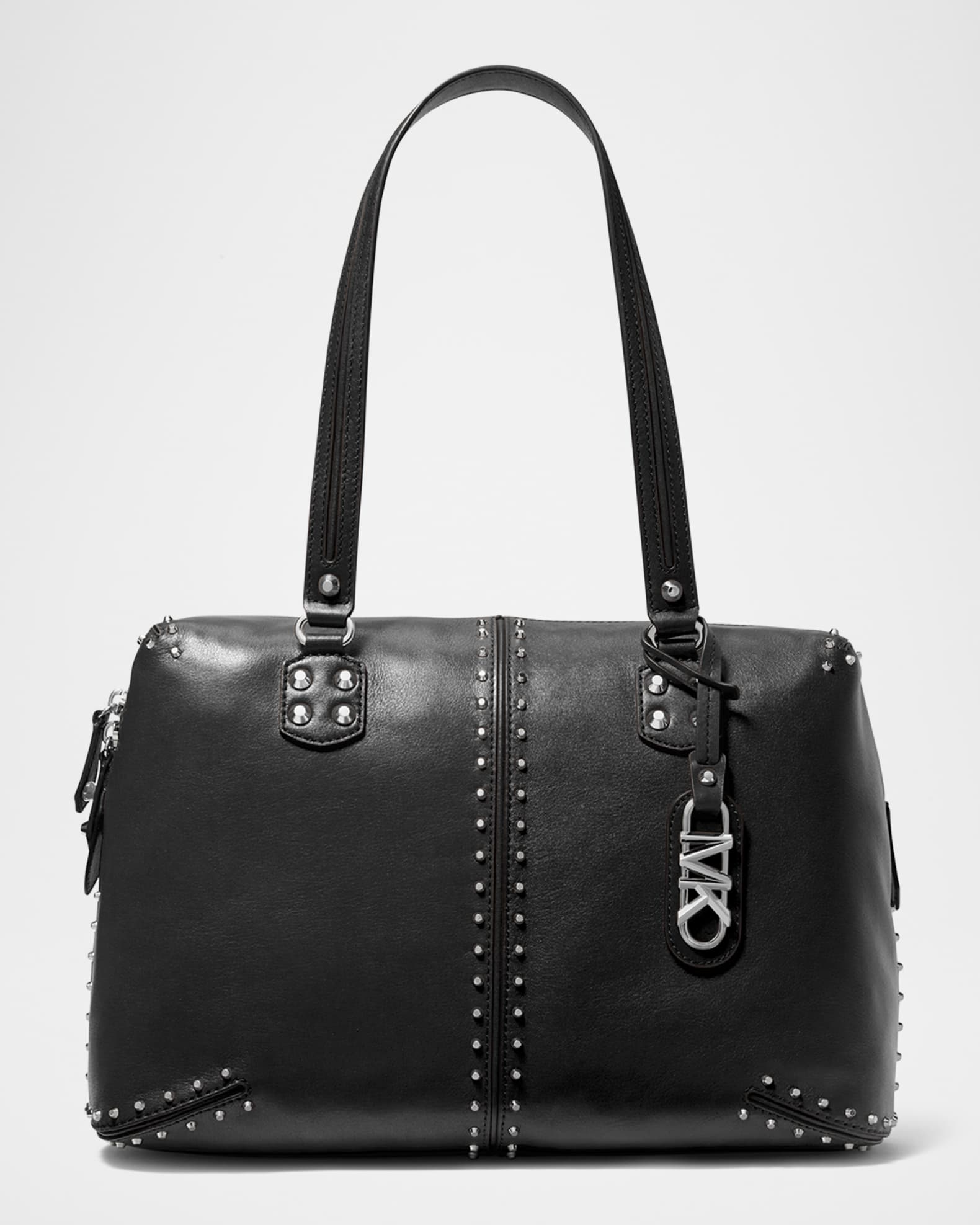 Michael kors studded leather crossbody clearance