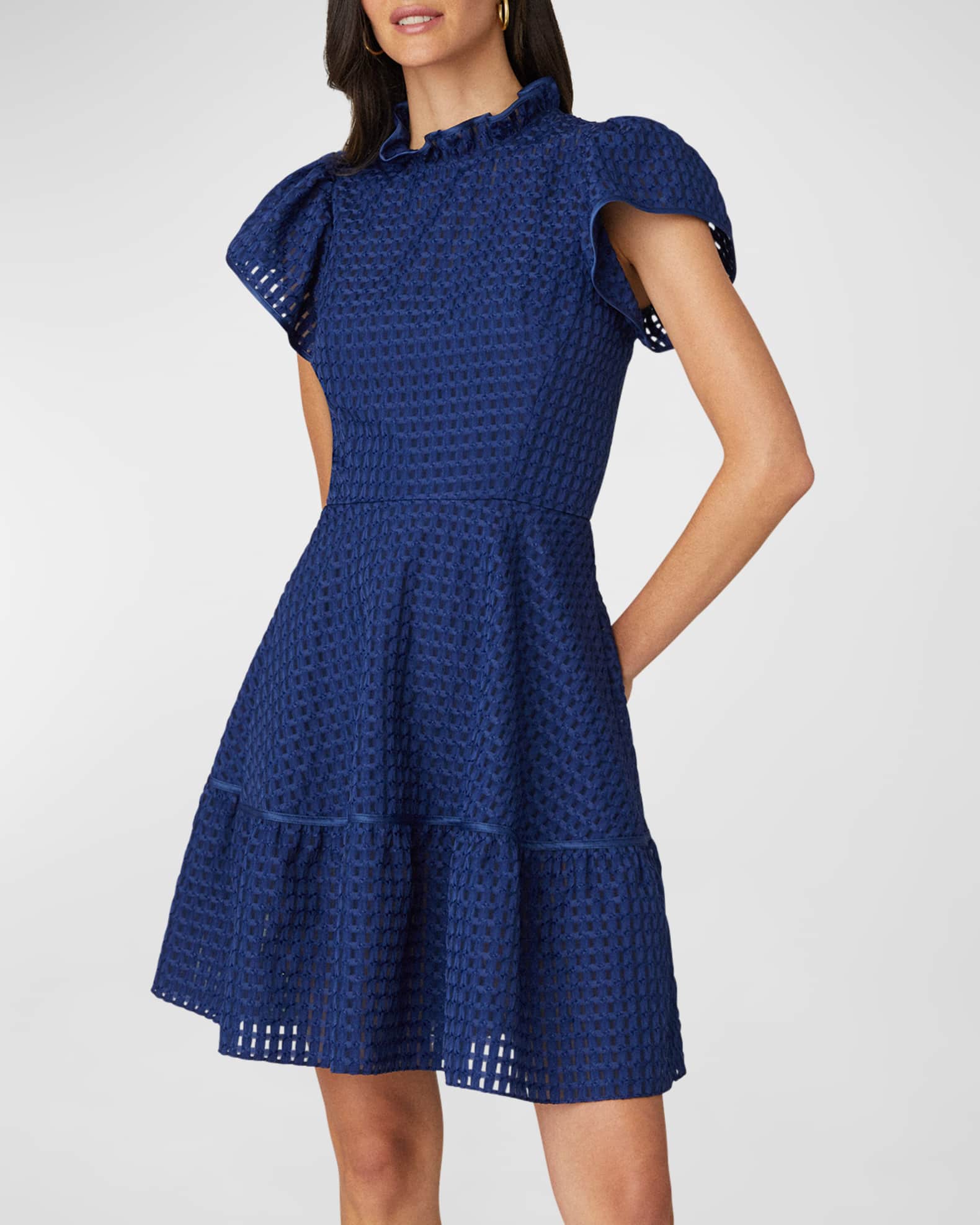 Shoshanna gingham dress outlet