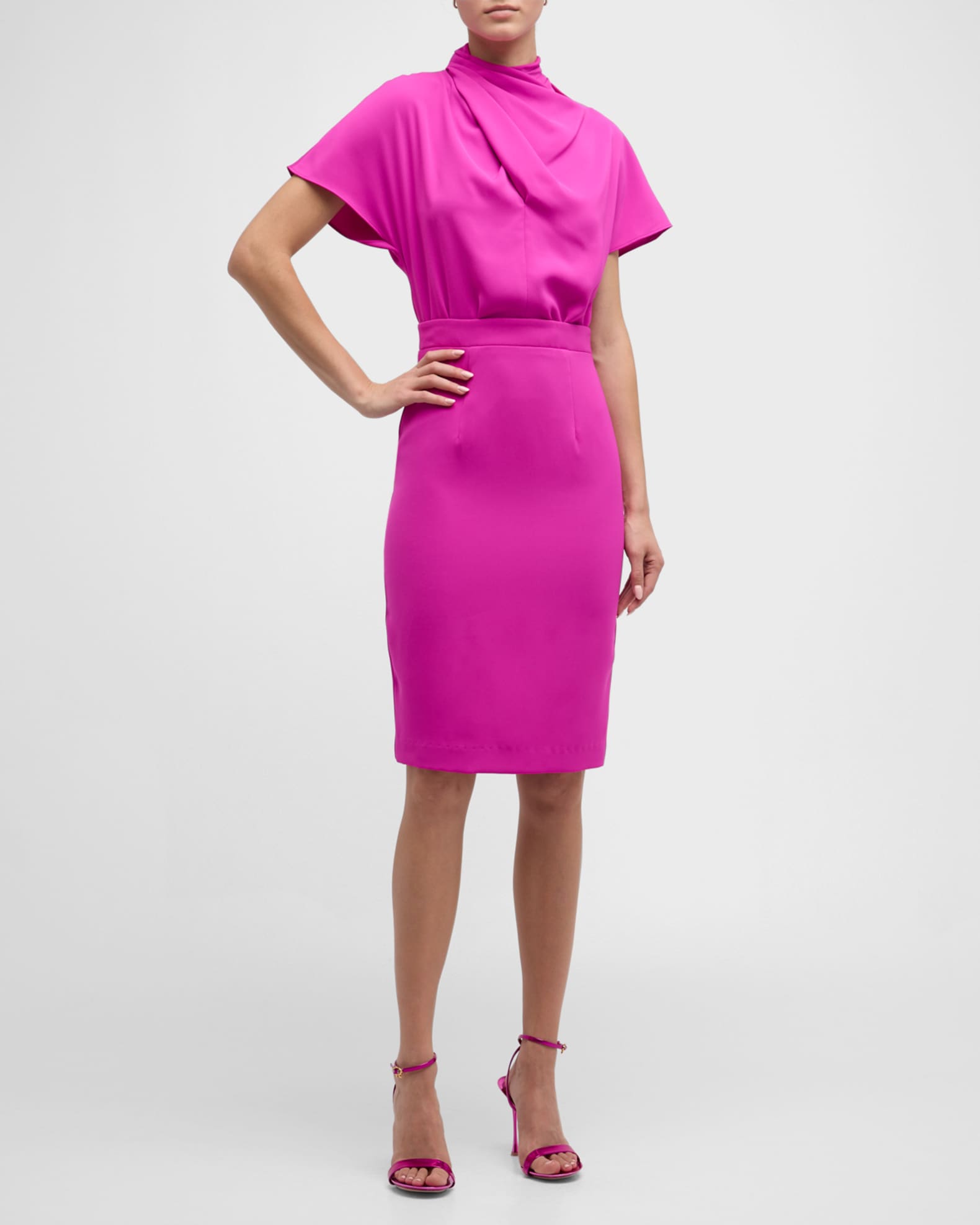 Halo Embroidered Midi Dress main image 1