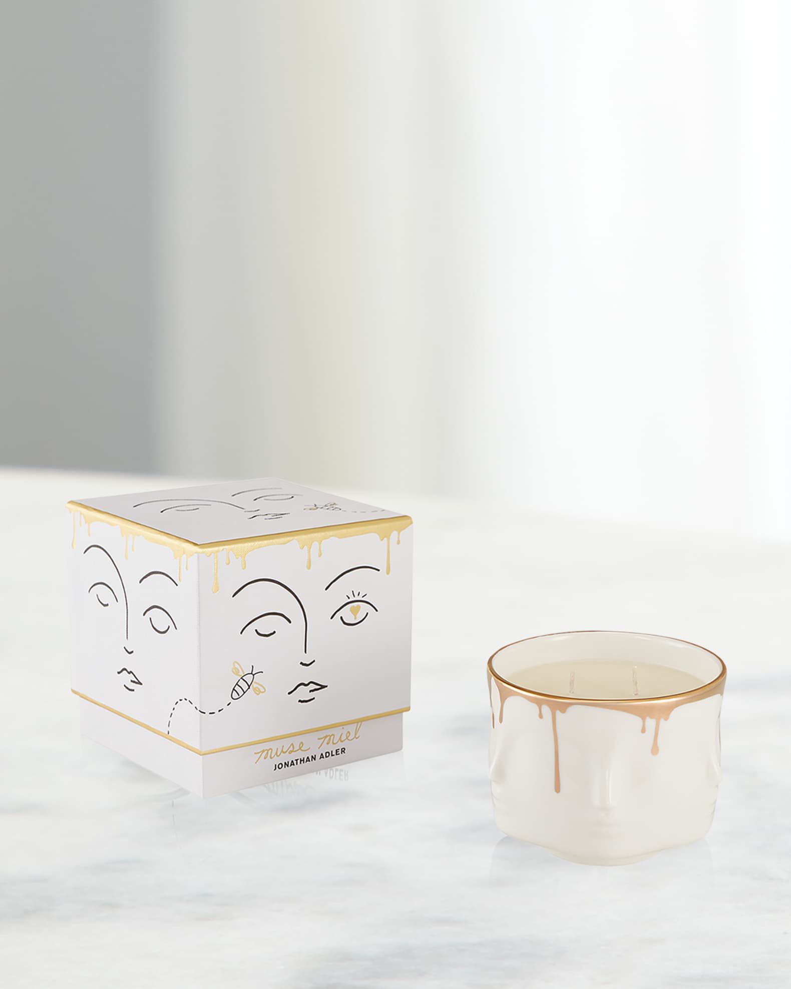 Muse Miel Double-Wick Candle, 13 oz. 0