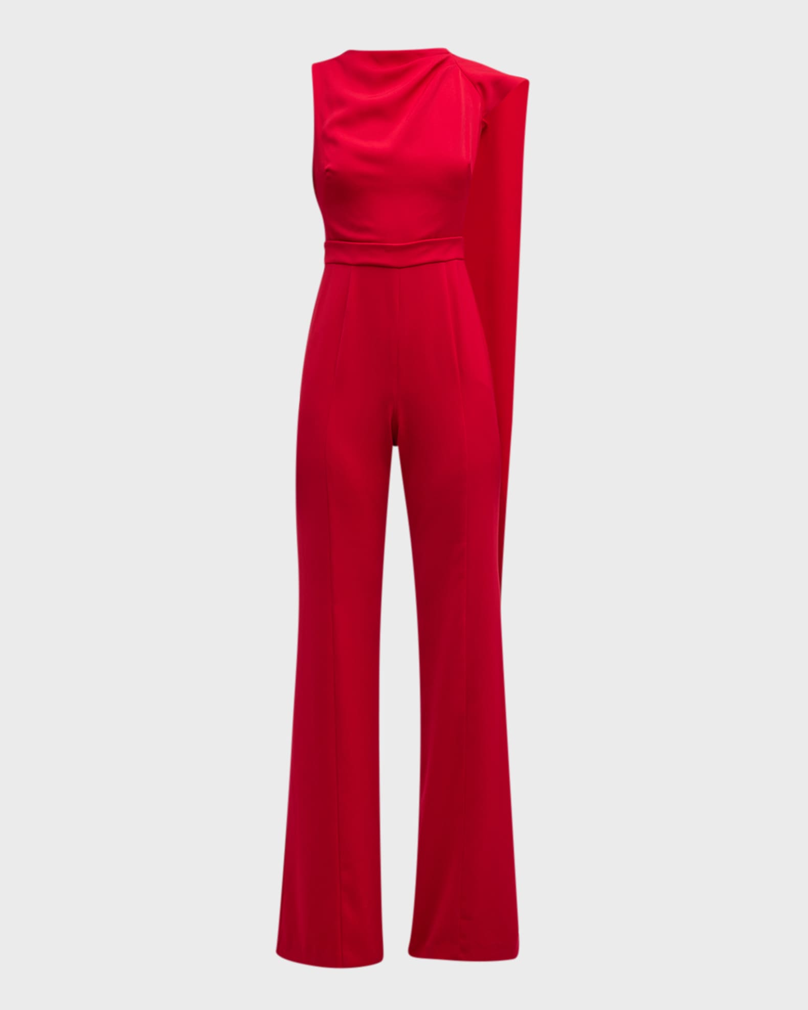 Black Halo, Pants & Jumpsuits, Black Halo Red Iris Strapless Jumpsuit