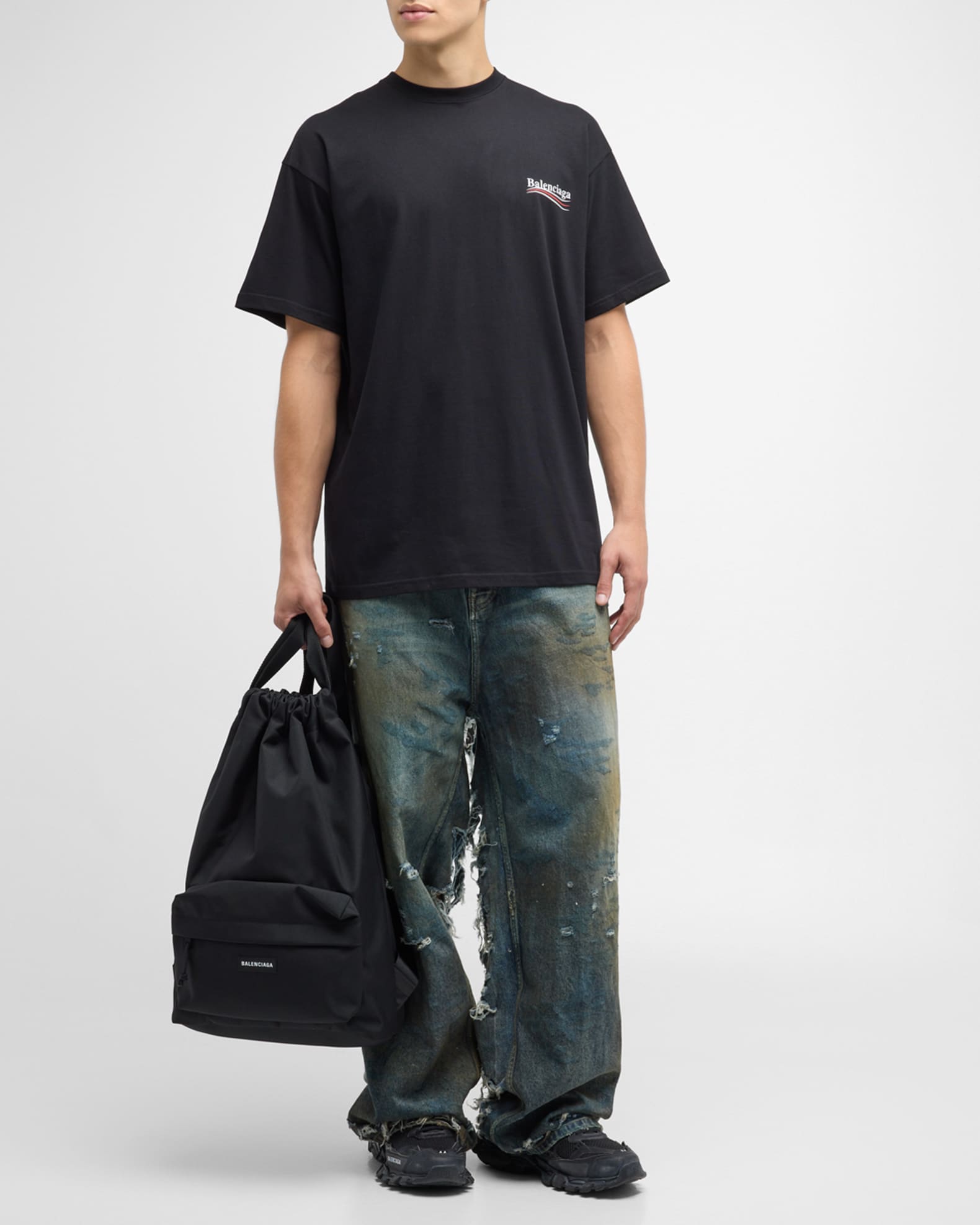 Men's Political Campaign Logo T-Shirt 1