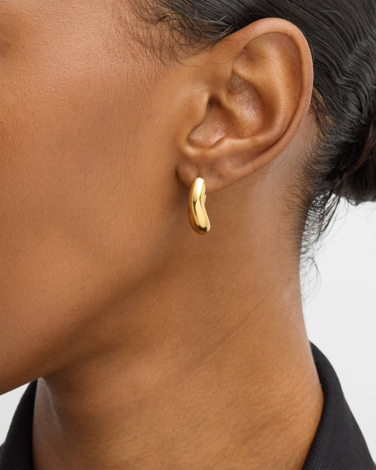 Balenciaga Loop XXS Earrings Neiman Marcus