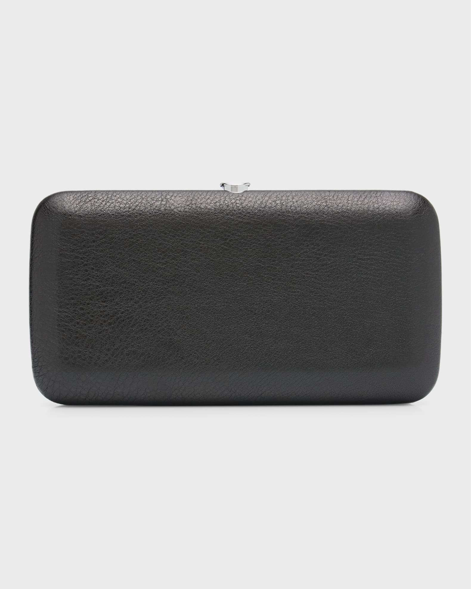 Jeffrey Levinson Finley Leather Cocktail Party Clutch Bag