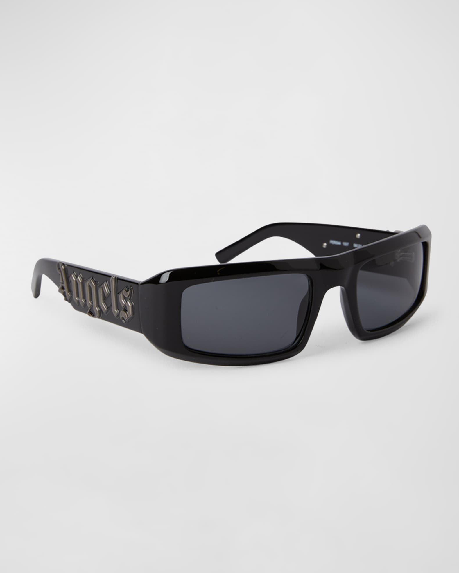 Palm Angels Men s Kerman Acetate Rectangle Sunglasses Neiman Marcus