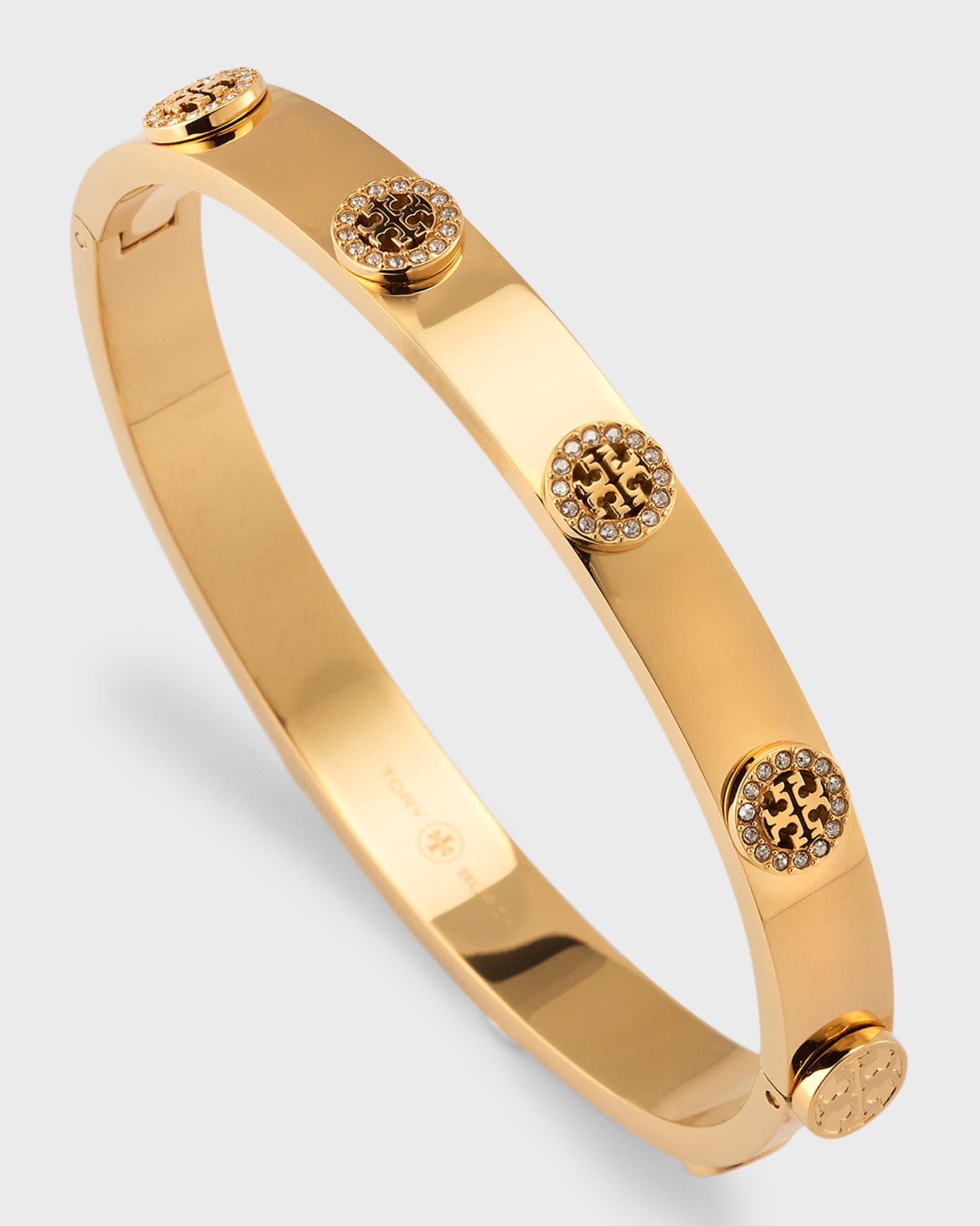 Miller Stud Pave Hinge Bracelet