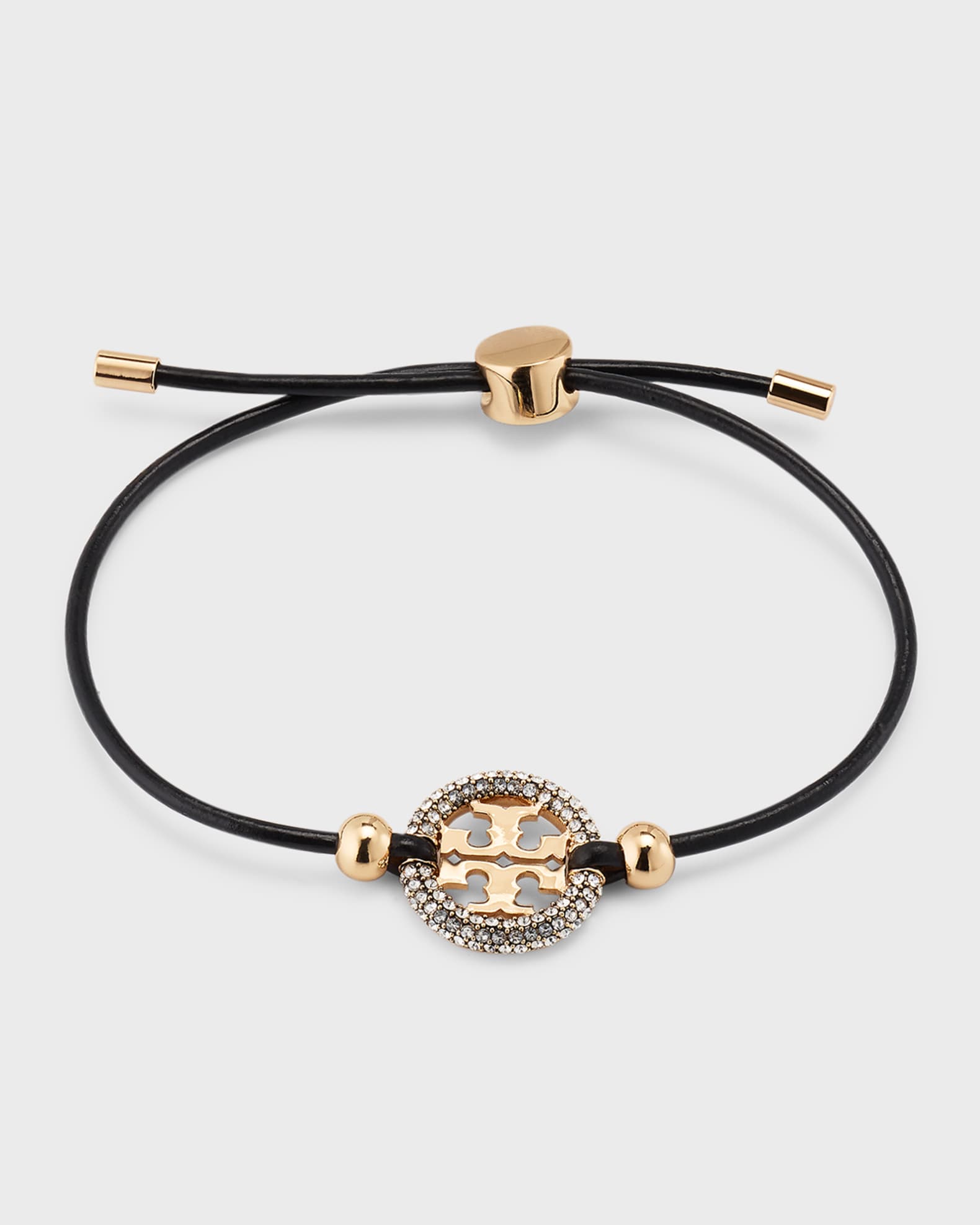 Tory Burch Miller Leather Slider Bracelet Neiman Marcus