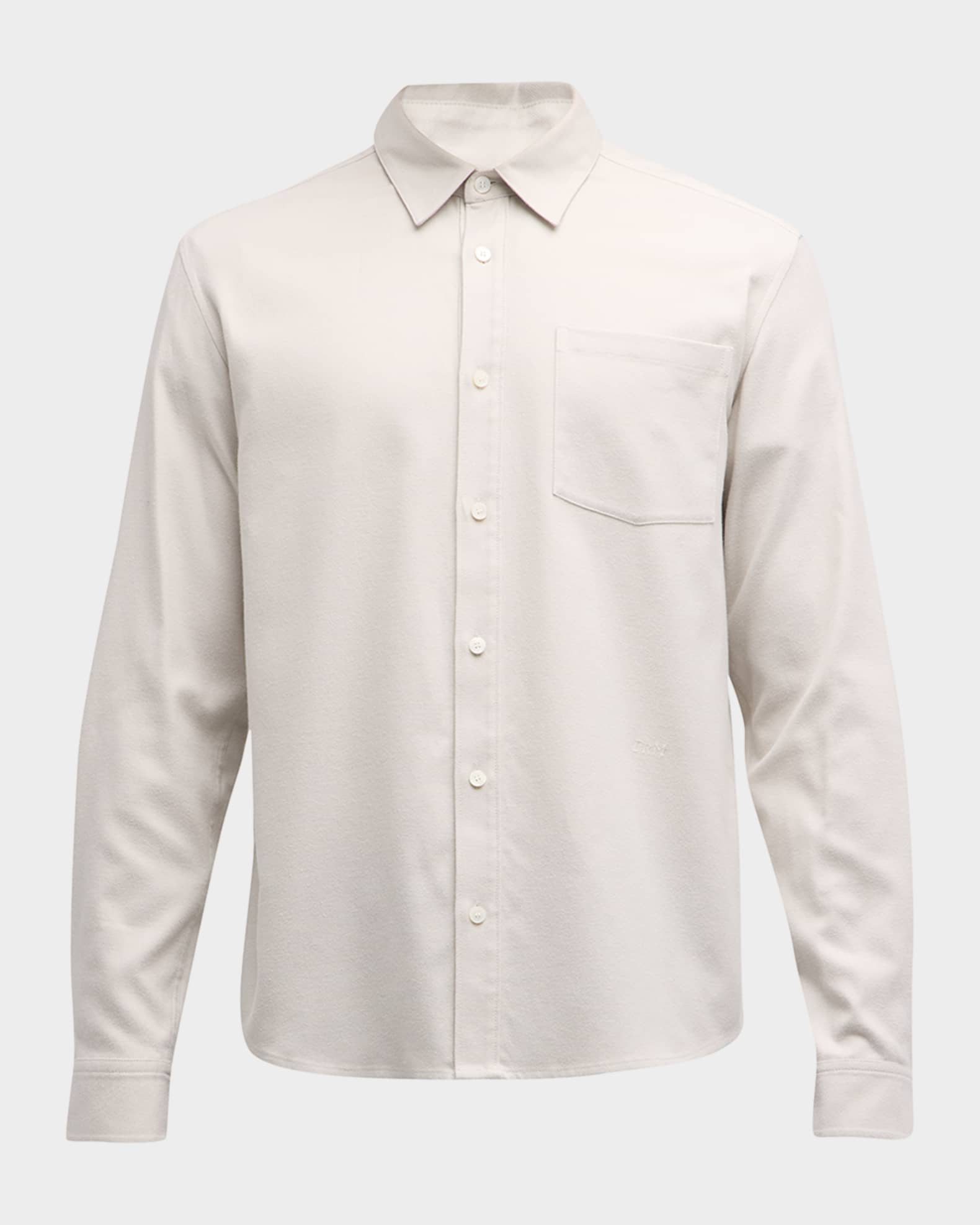 FRAME Men's Brushed Cotton Shirt