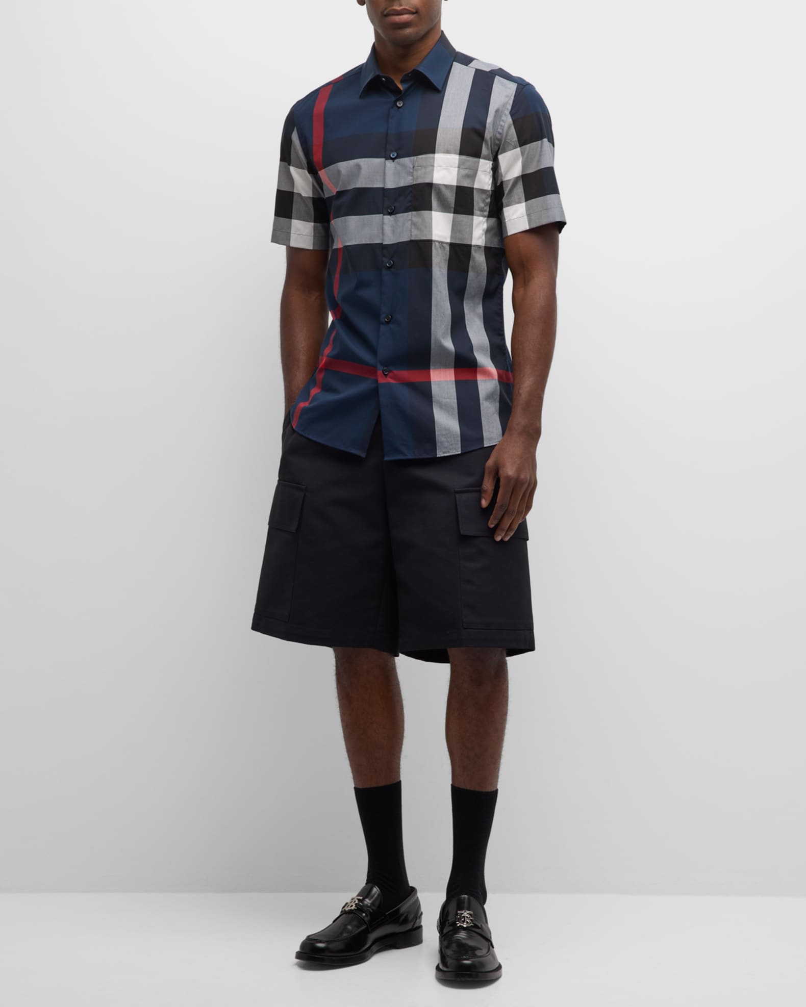 Men s Summerton Check Button Down Shirt