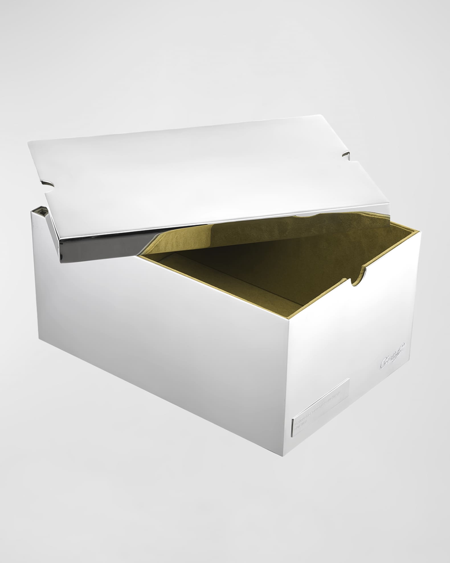 Christofle Silverplated Keepsake Box Neiman Marcus