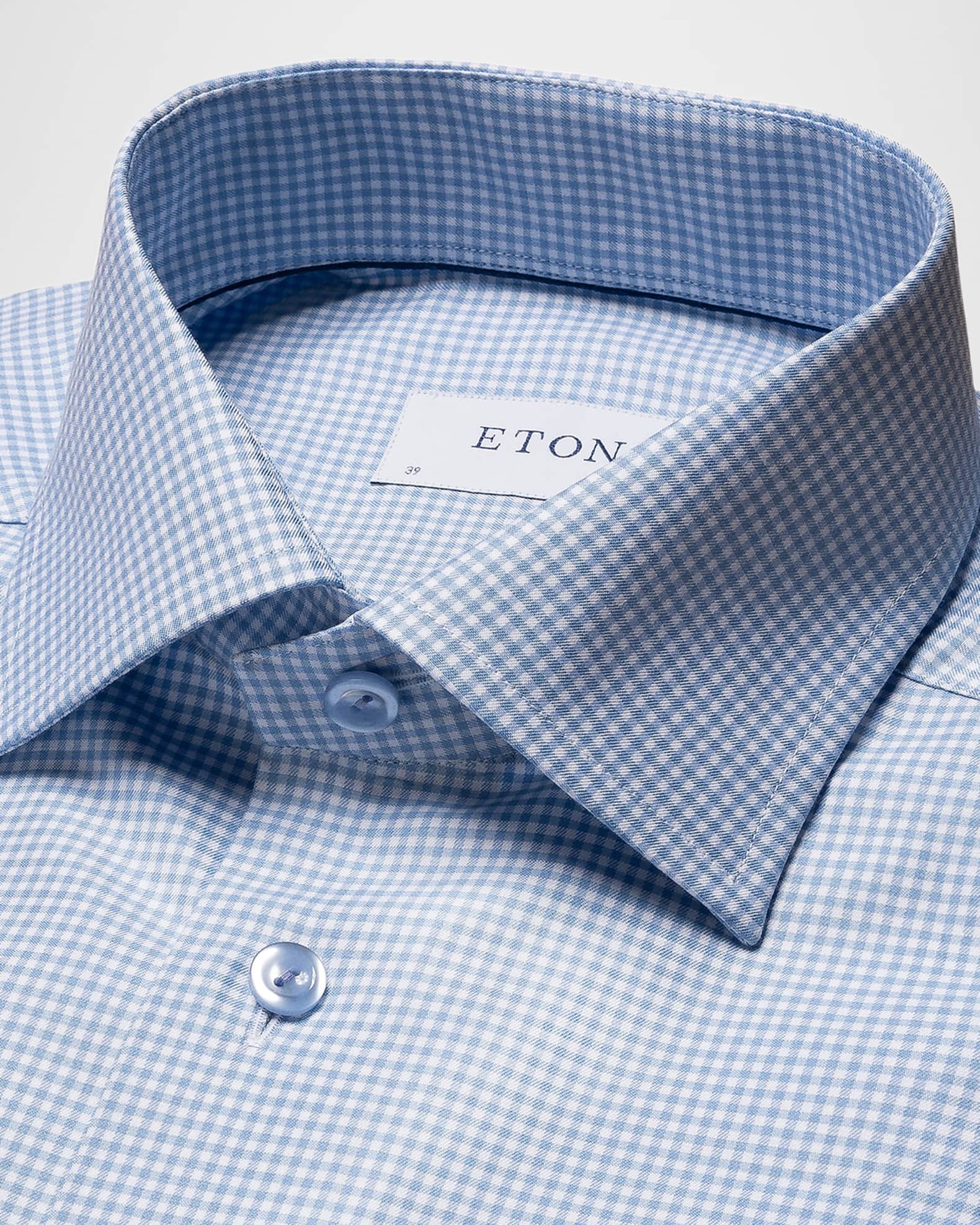 Men's Slim Fit Twill Dress Shirt 1