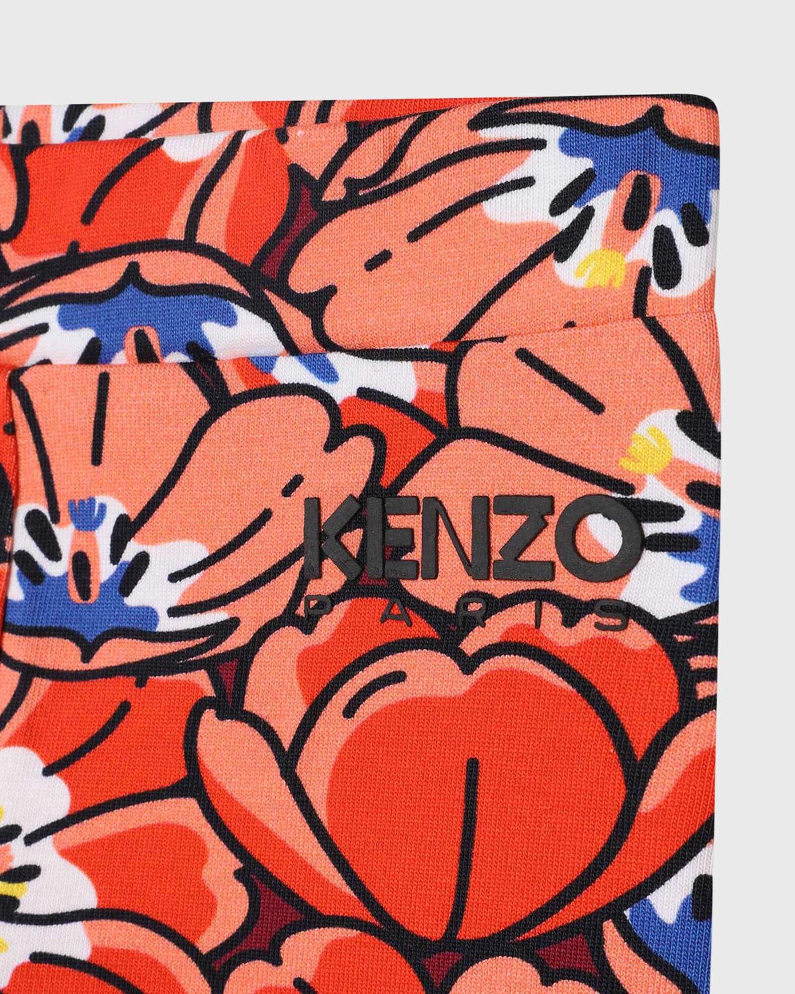 Kenzo Girl's Sweatshirt and Printed Leggings Set, Size 6M3 Neiman Marcus
