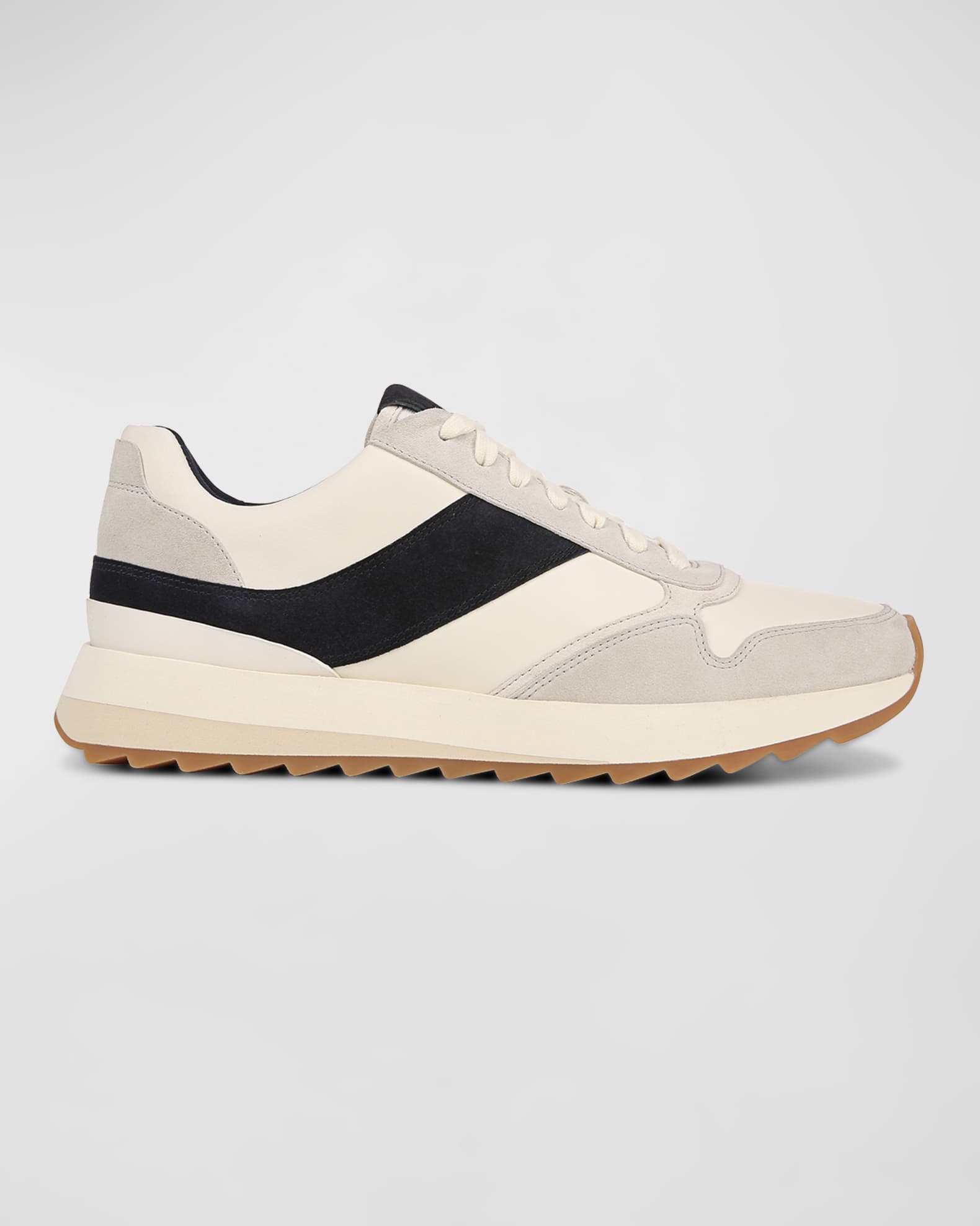 Vince Men s Edric Leather Runner Sneakers Neiman Marcus
