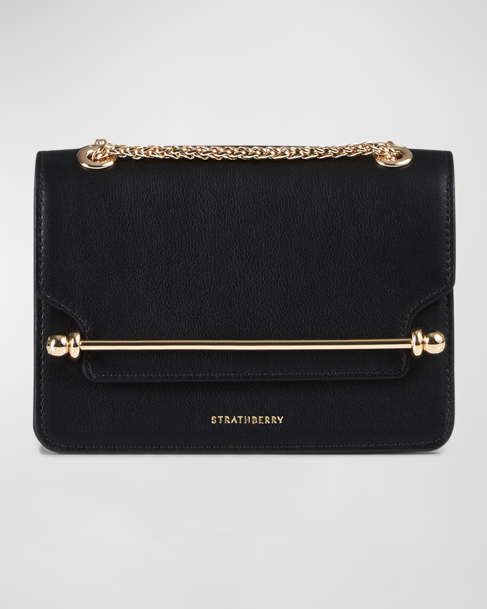 East-West Mini Chain Shoulder Bag 0