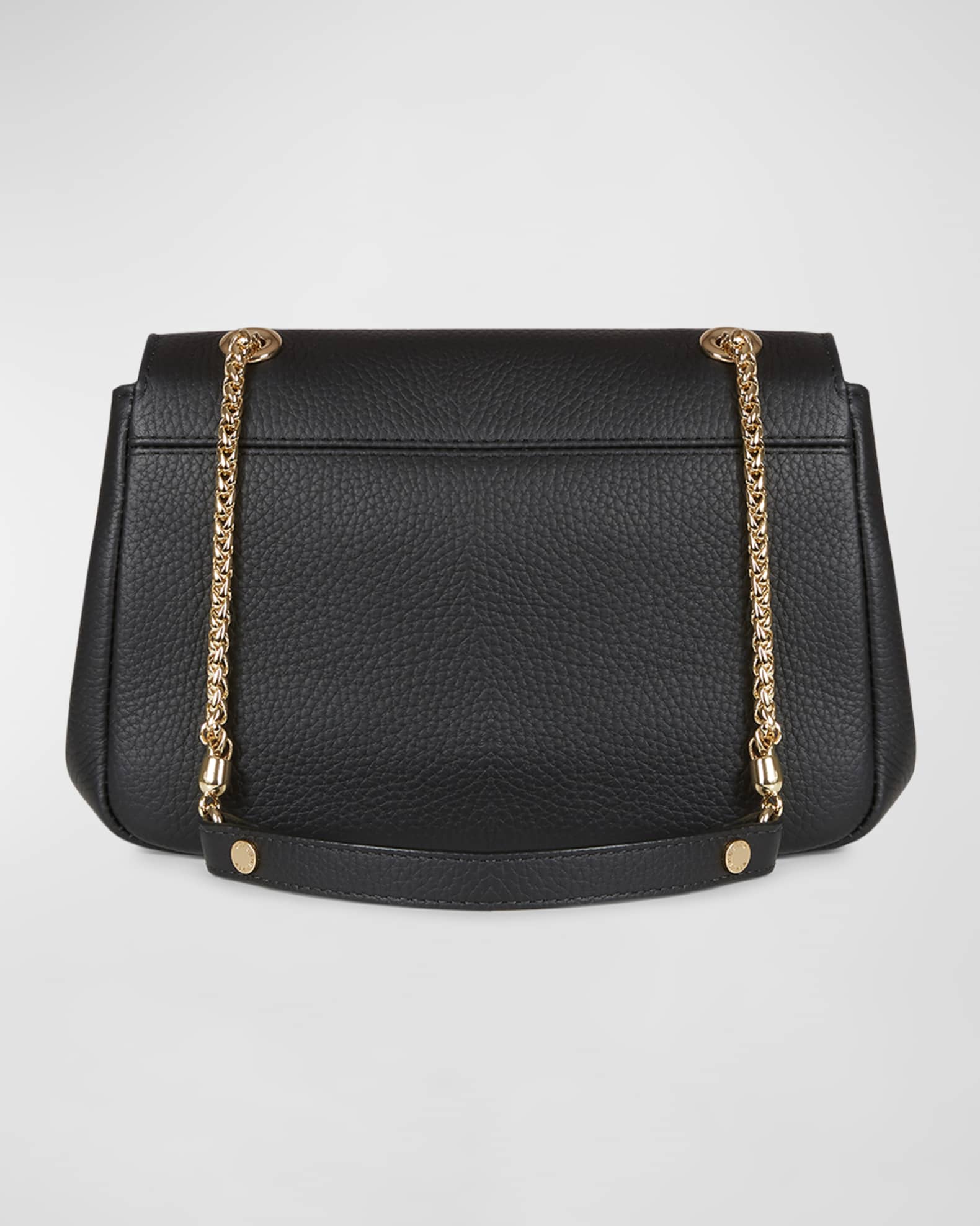 STRATHBERRY East-West Flap Leather Chain Shoulder Bag | Neiman Marcus