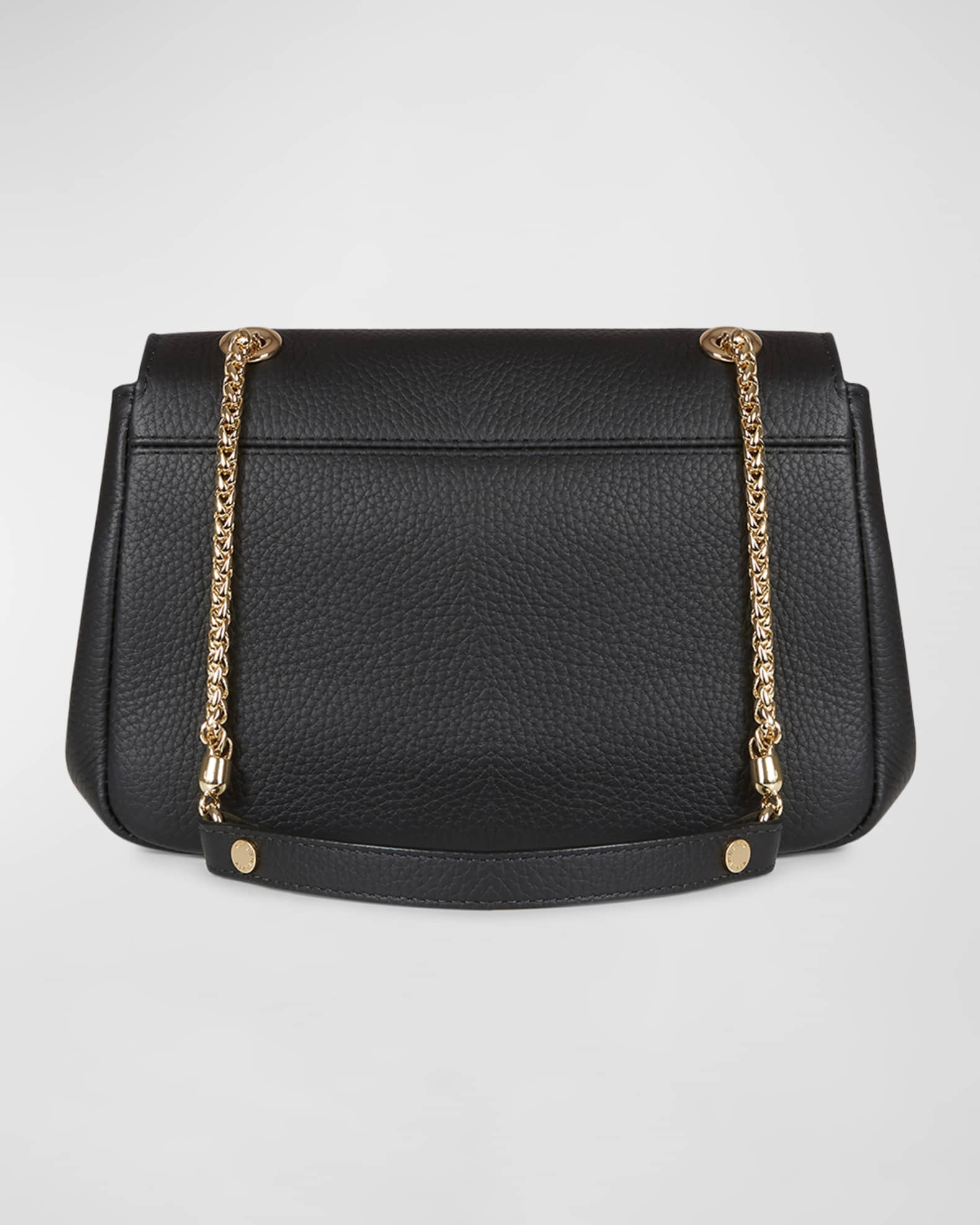 STRATHBERRY East-West Flap Leather Chain Shoulder Bag | Neiman Marcus