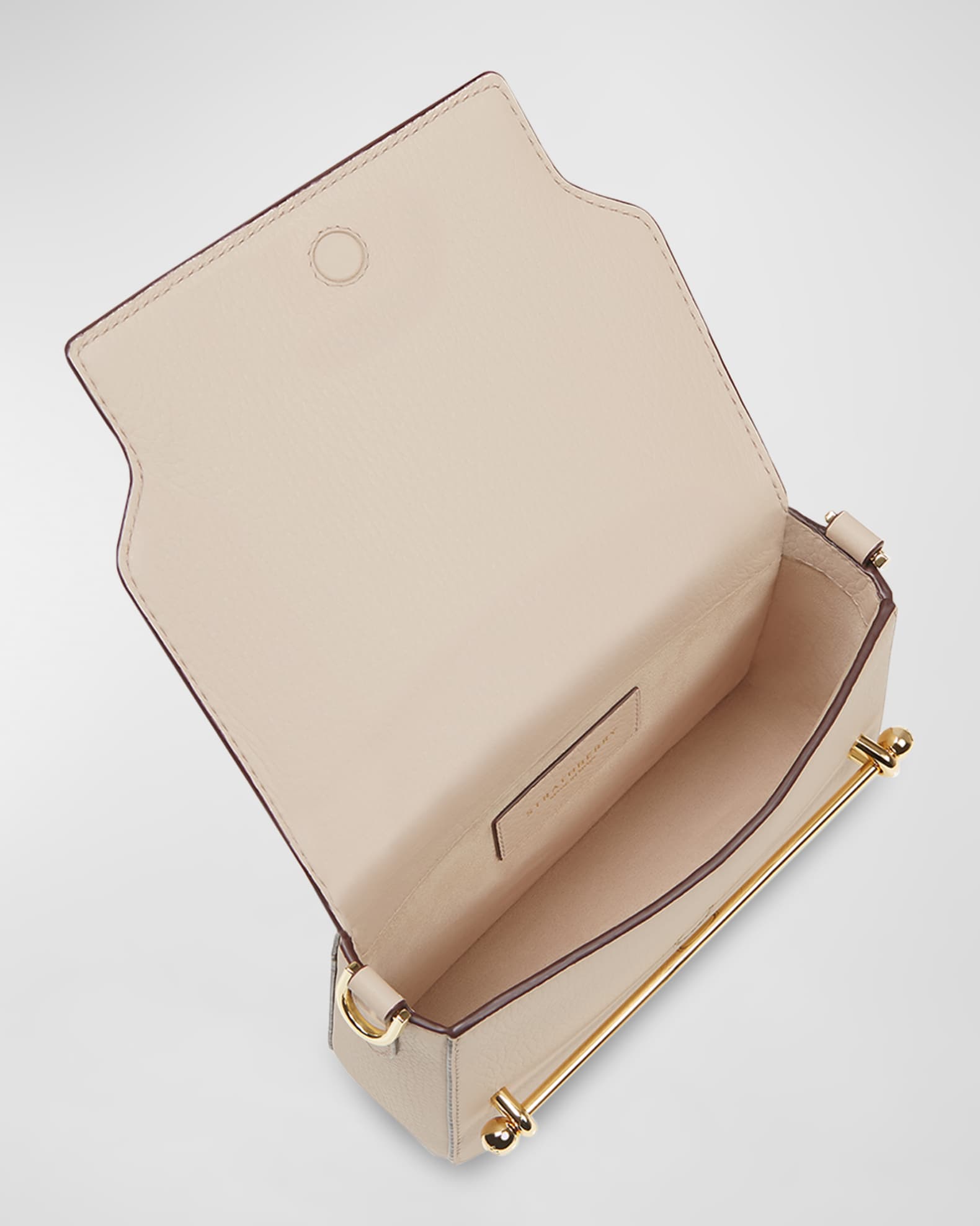 Strathberry - Ace Mini - Crossbody Leather Mini Handbag - Pink for