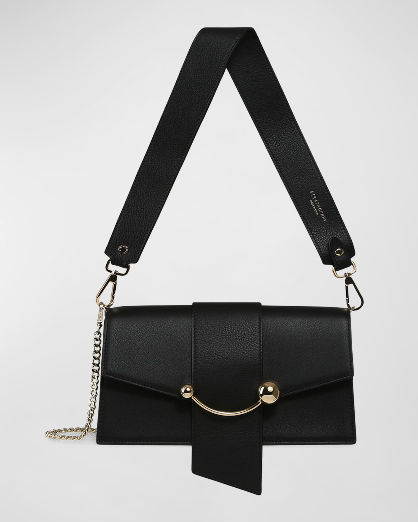 Strathberry Shoulder Bag - Grey Shoulder Bags, Handbags