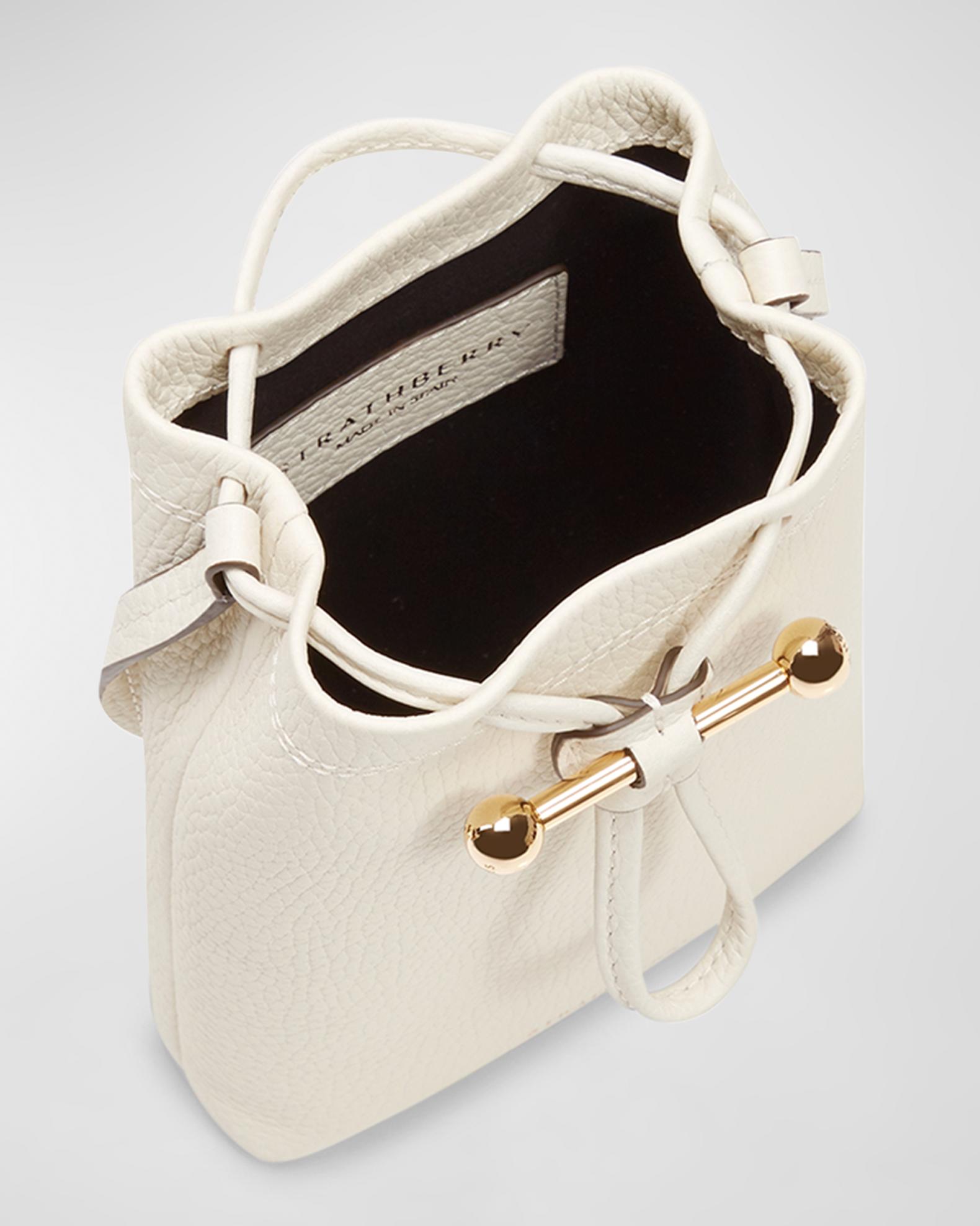 STRATHBERRY Osette Drawstring Pouch Bucket Bag Neiman Marcus
