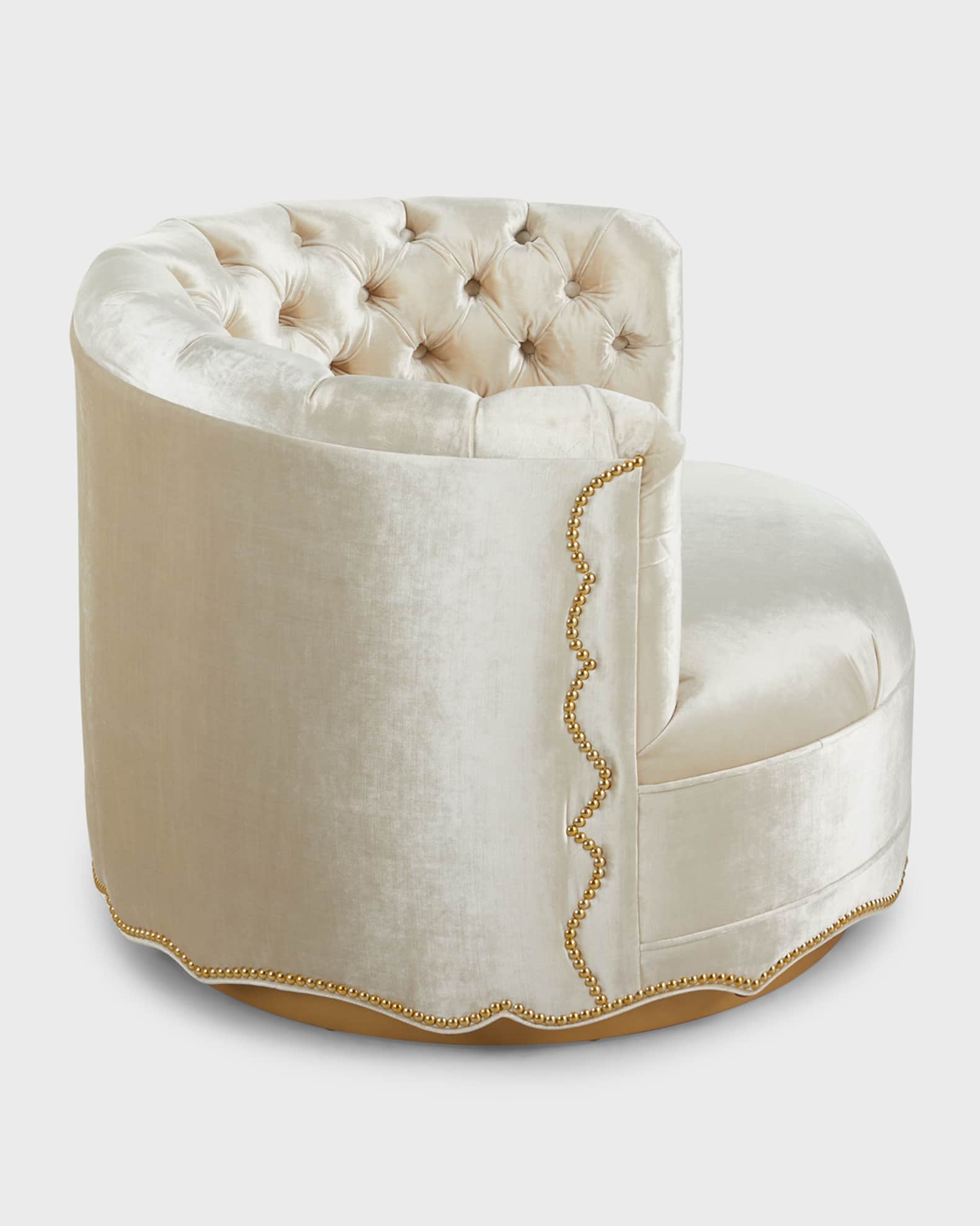 Haute House Analise Swivel Chair Neiman Marcus