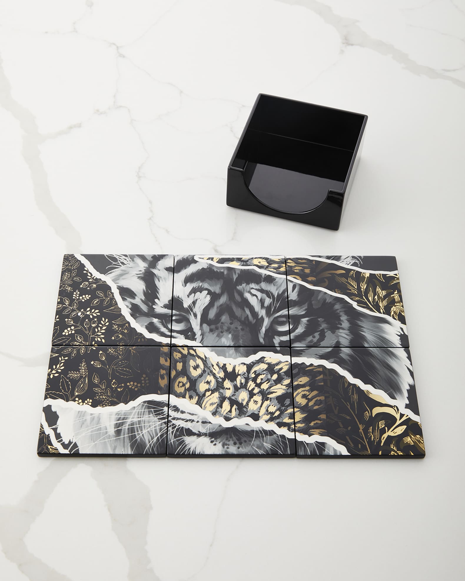 Lion Coasters, Set of 6 0