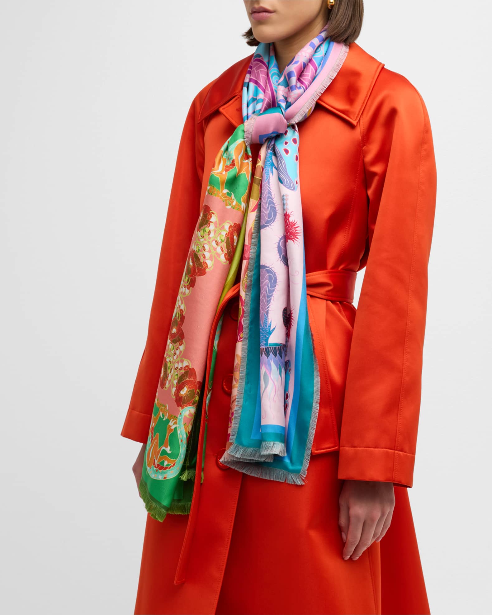 Neiman marcus silk scarves online