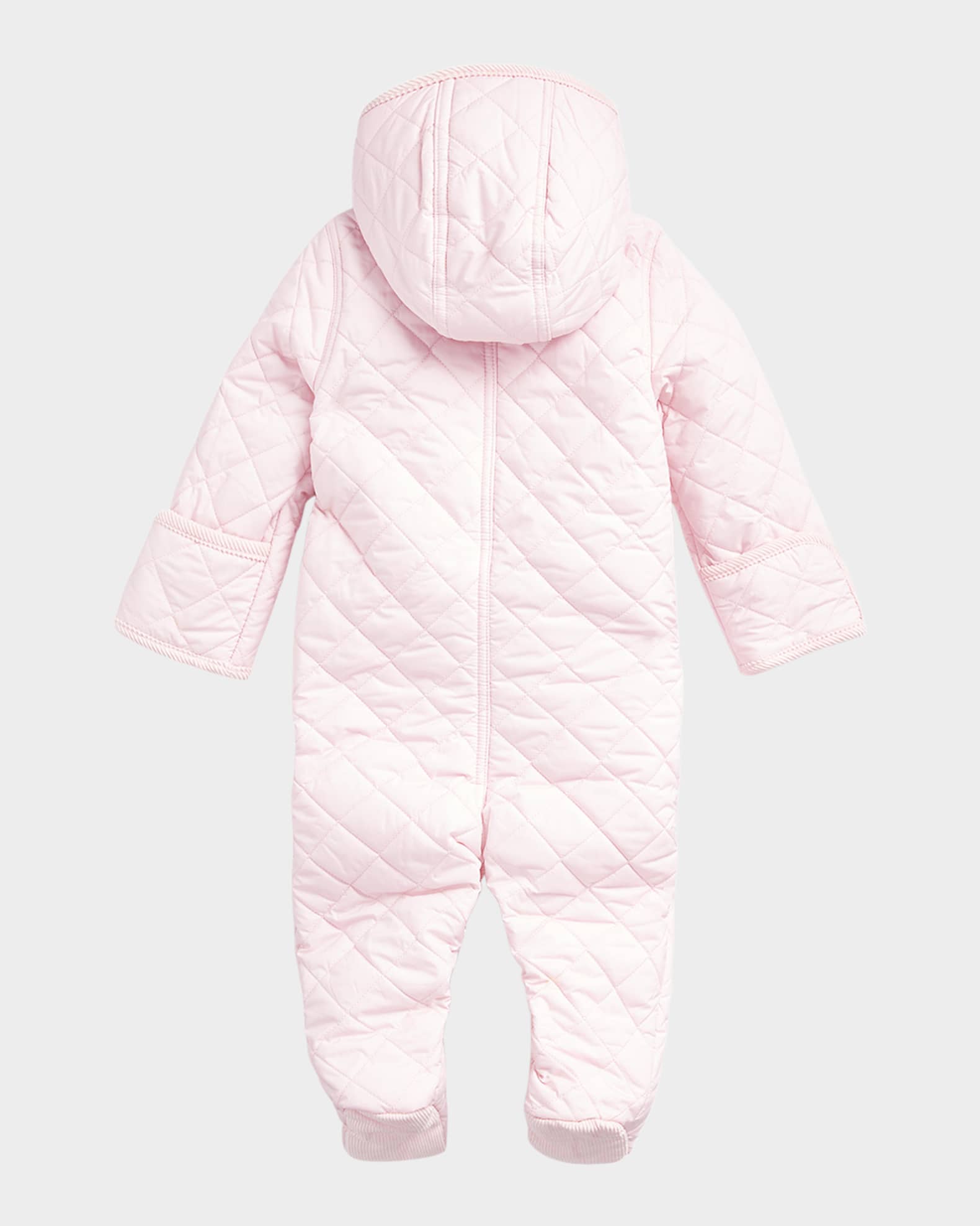 Girl's Hooded Barn Bunting, Size 3M-9M 1
