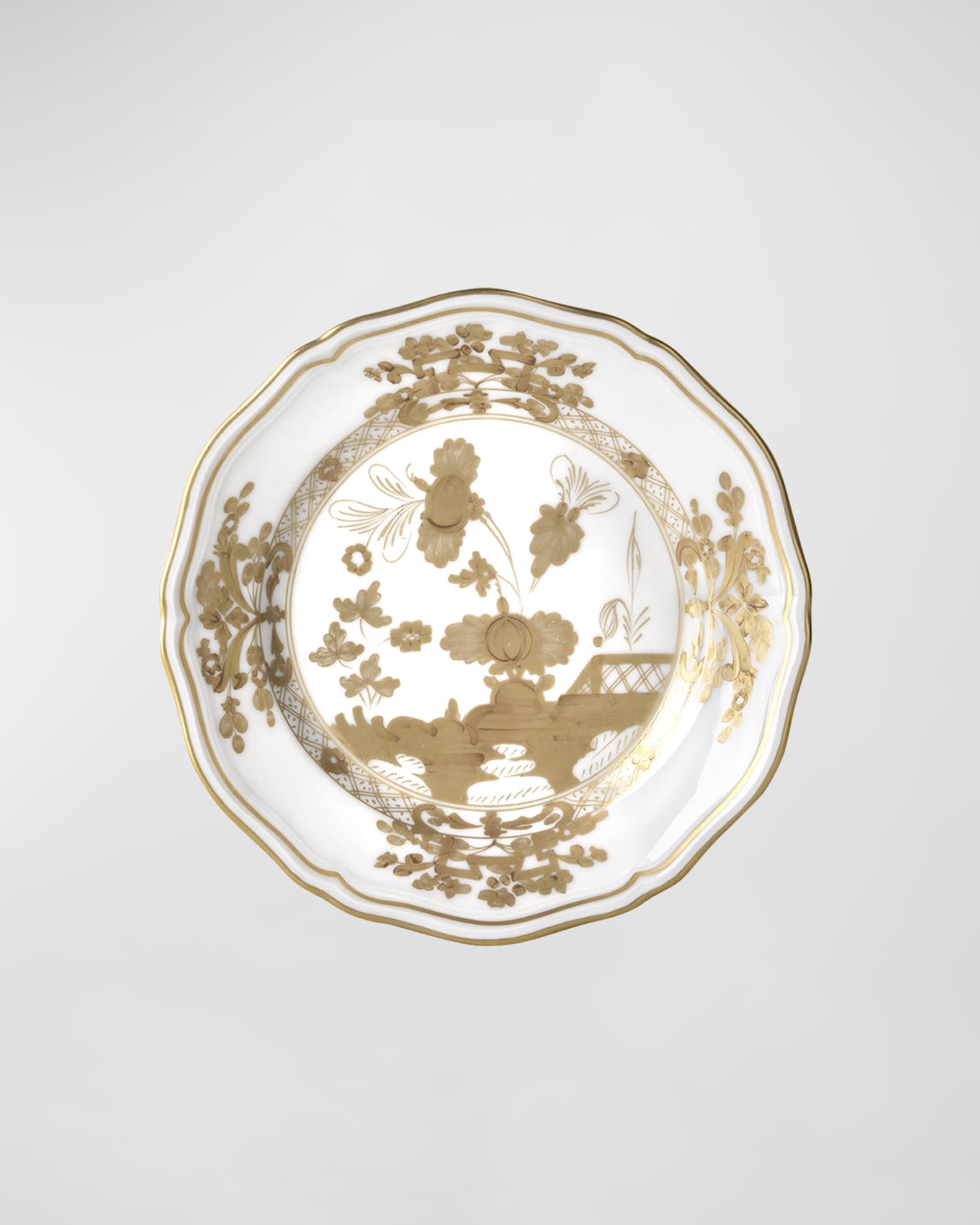 GINORI 1735 Oriente Italiano Aurum Bread Plate | Neiman Marcus