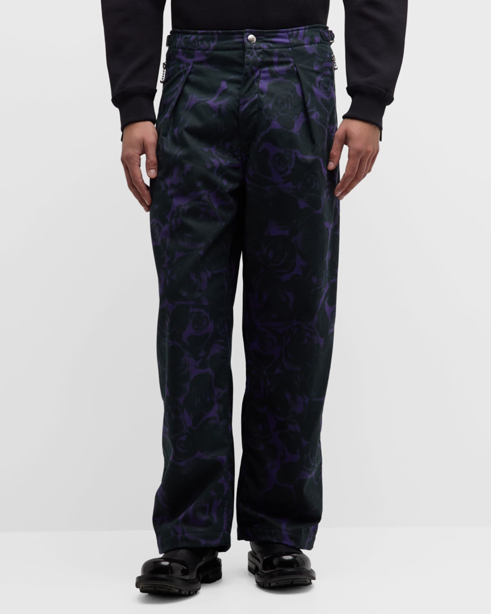 Burberry pants mens purple outlet