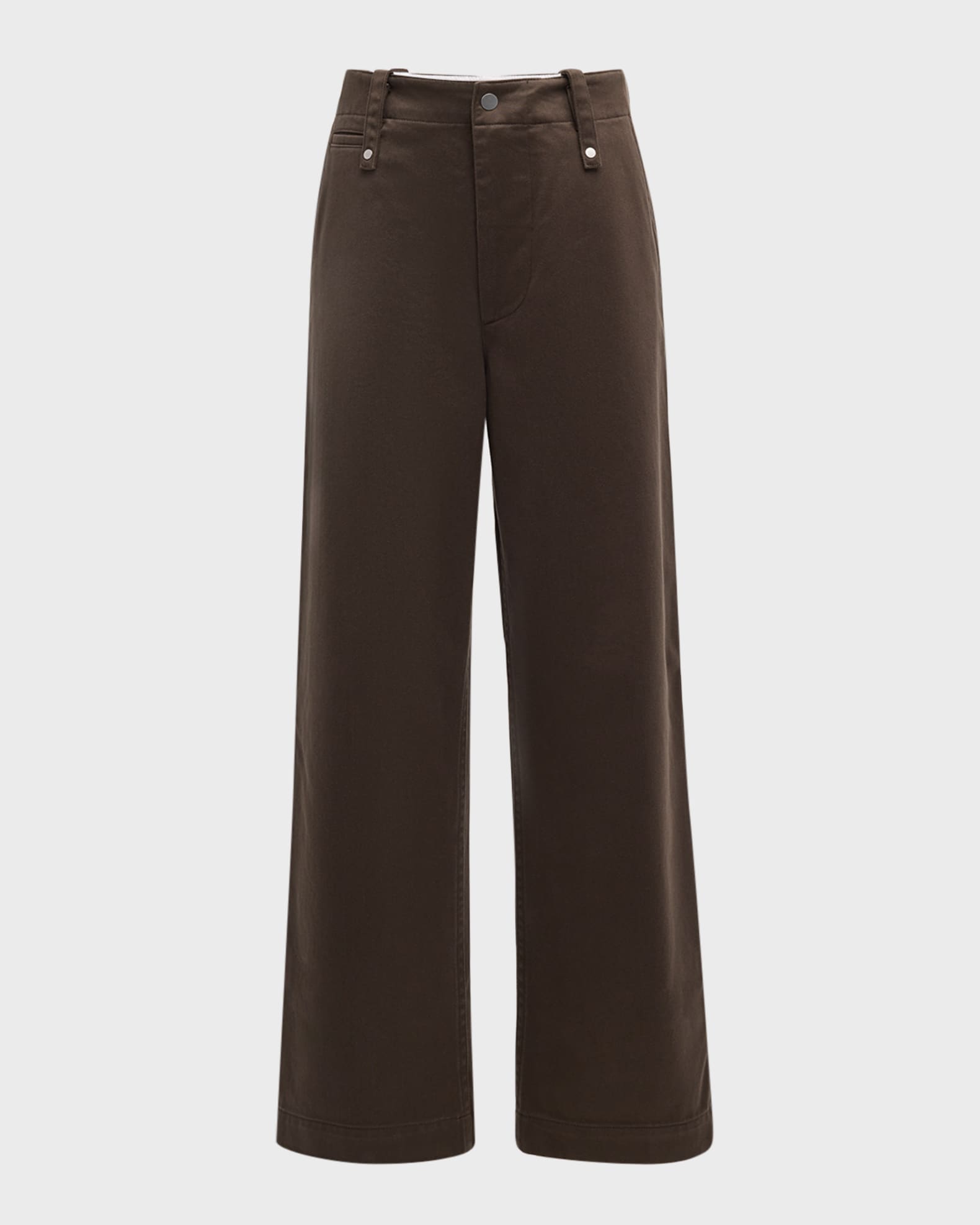 Men's Wide-Leg Chino Pants