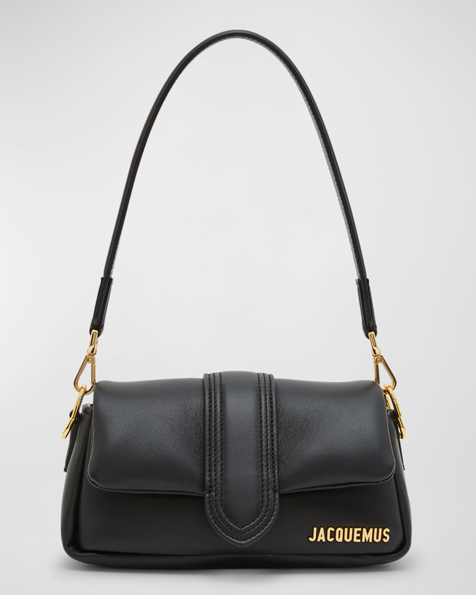 Jacquemus Le Petit Bambimou Leather Shoulder Bag | Neiman Marcus