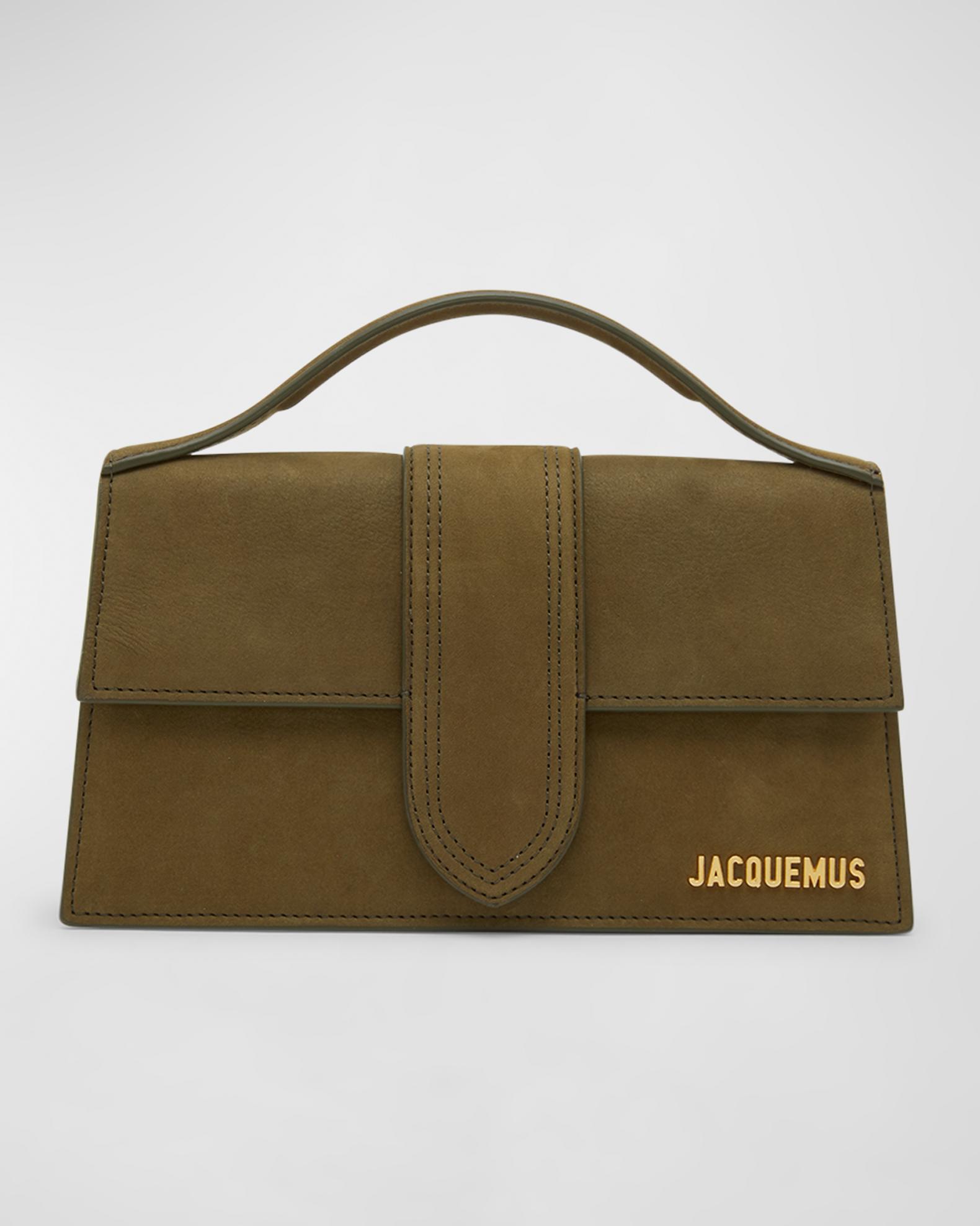 Jacquemus Terracotta Leather Le Grand Bambino Handbag