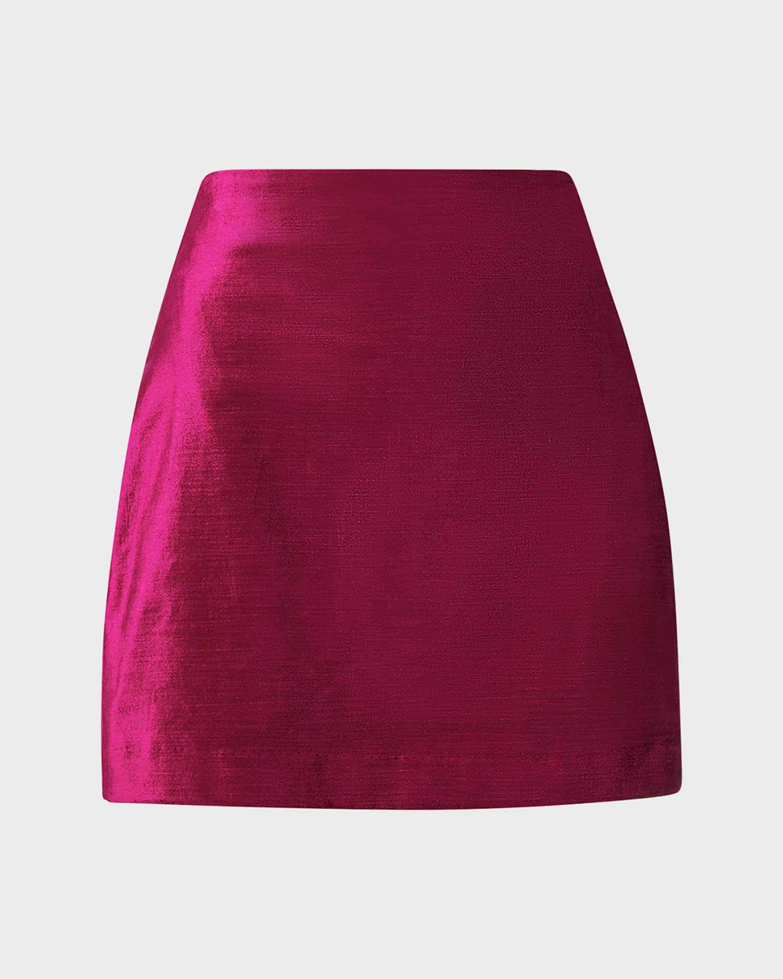 Veronica Beard Ohemia Satin Mini Skirt | Neiman Marcus