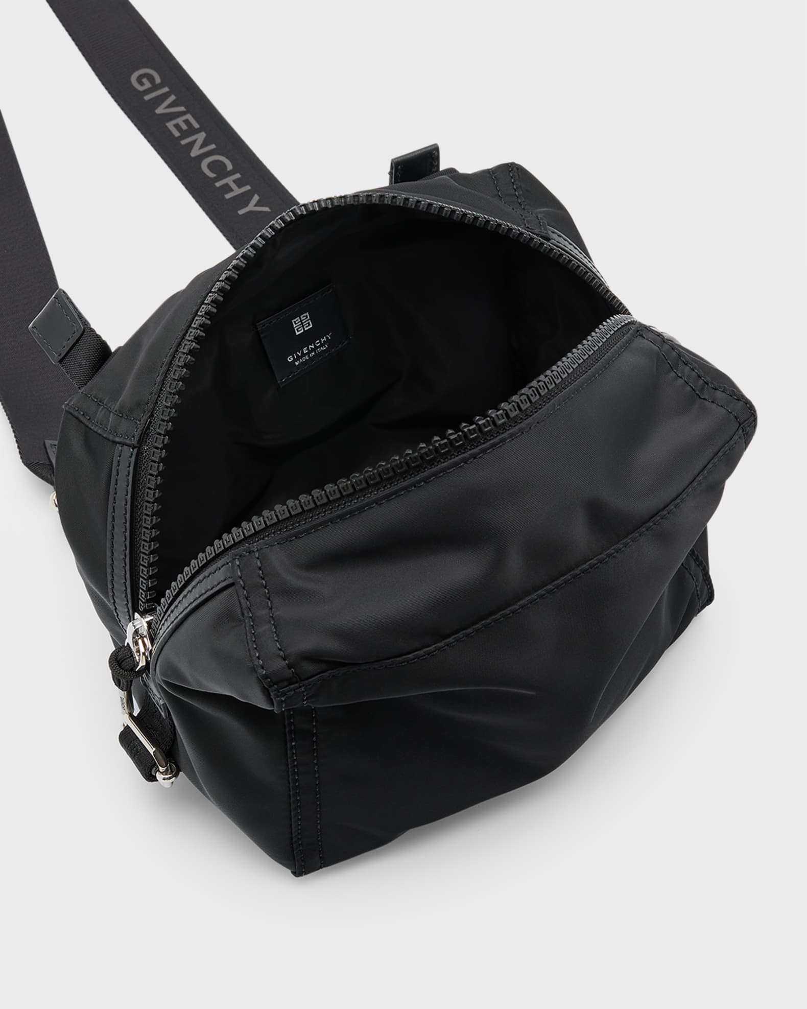Givenchy Men s Pandora Small Nylon Crossbody Bag Neiman Marcus