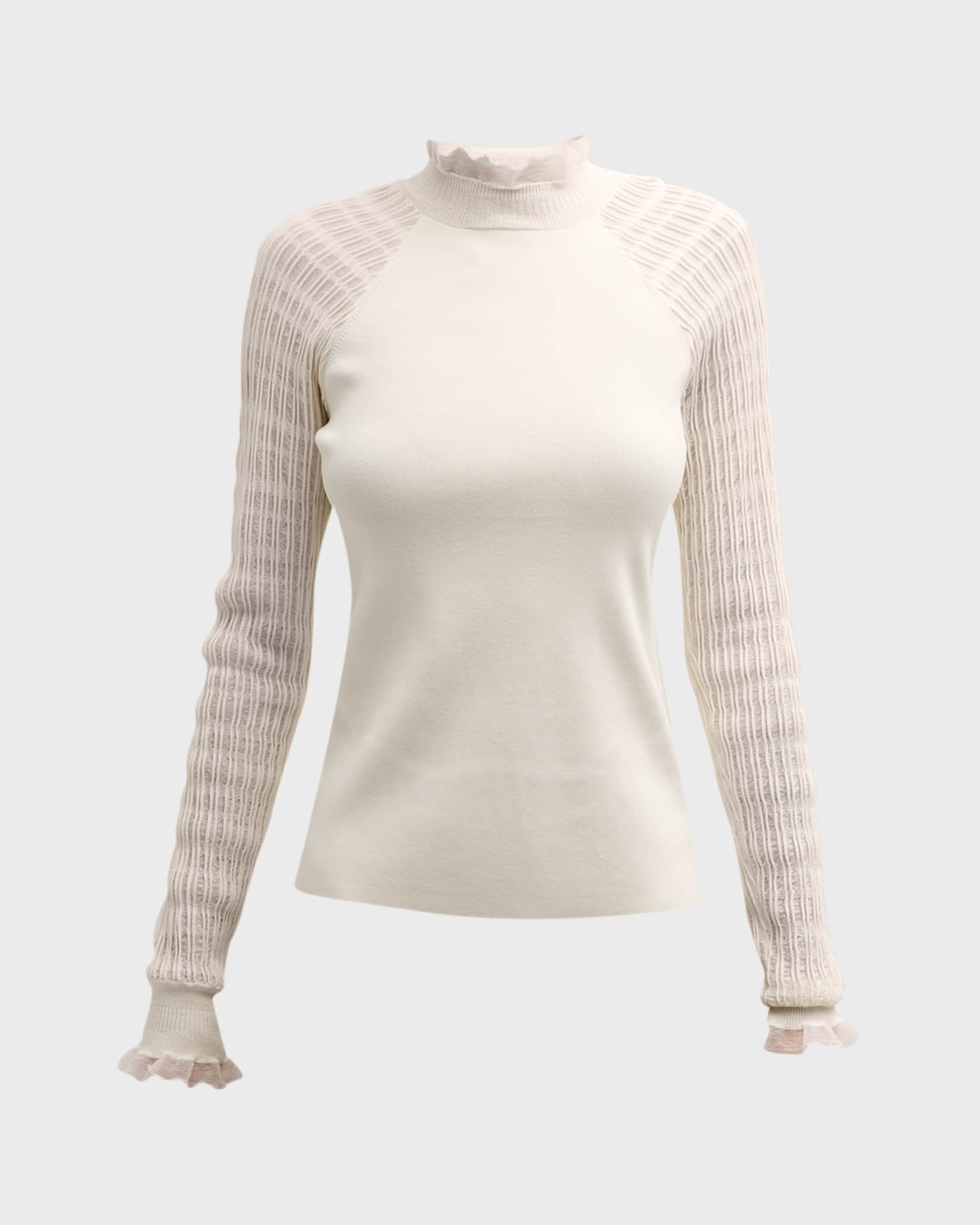 Long sleeve 2025 fitted sweater