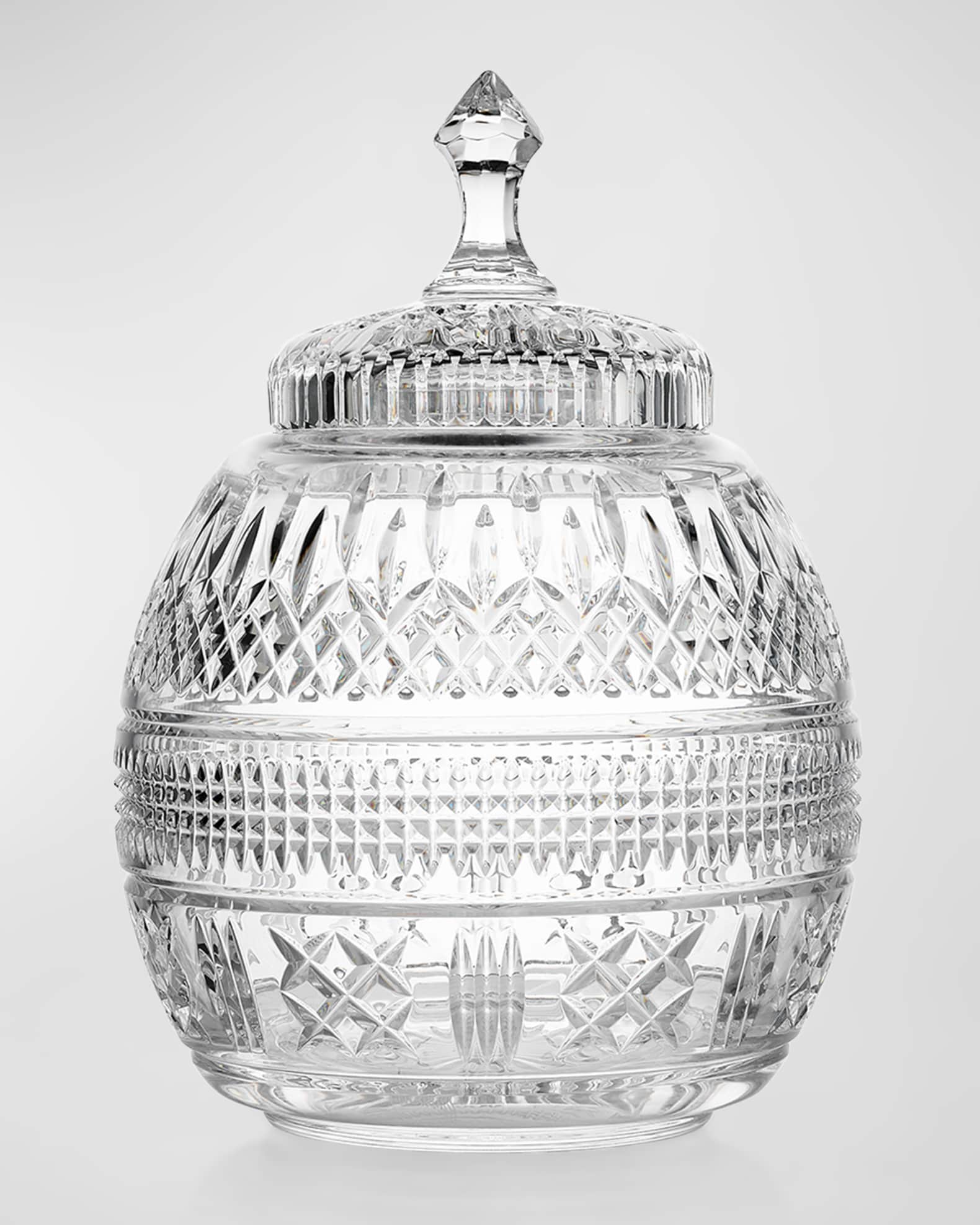 Mastercraft Cookie Jar Crystal Decorative Accent 0