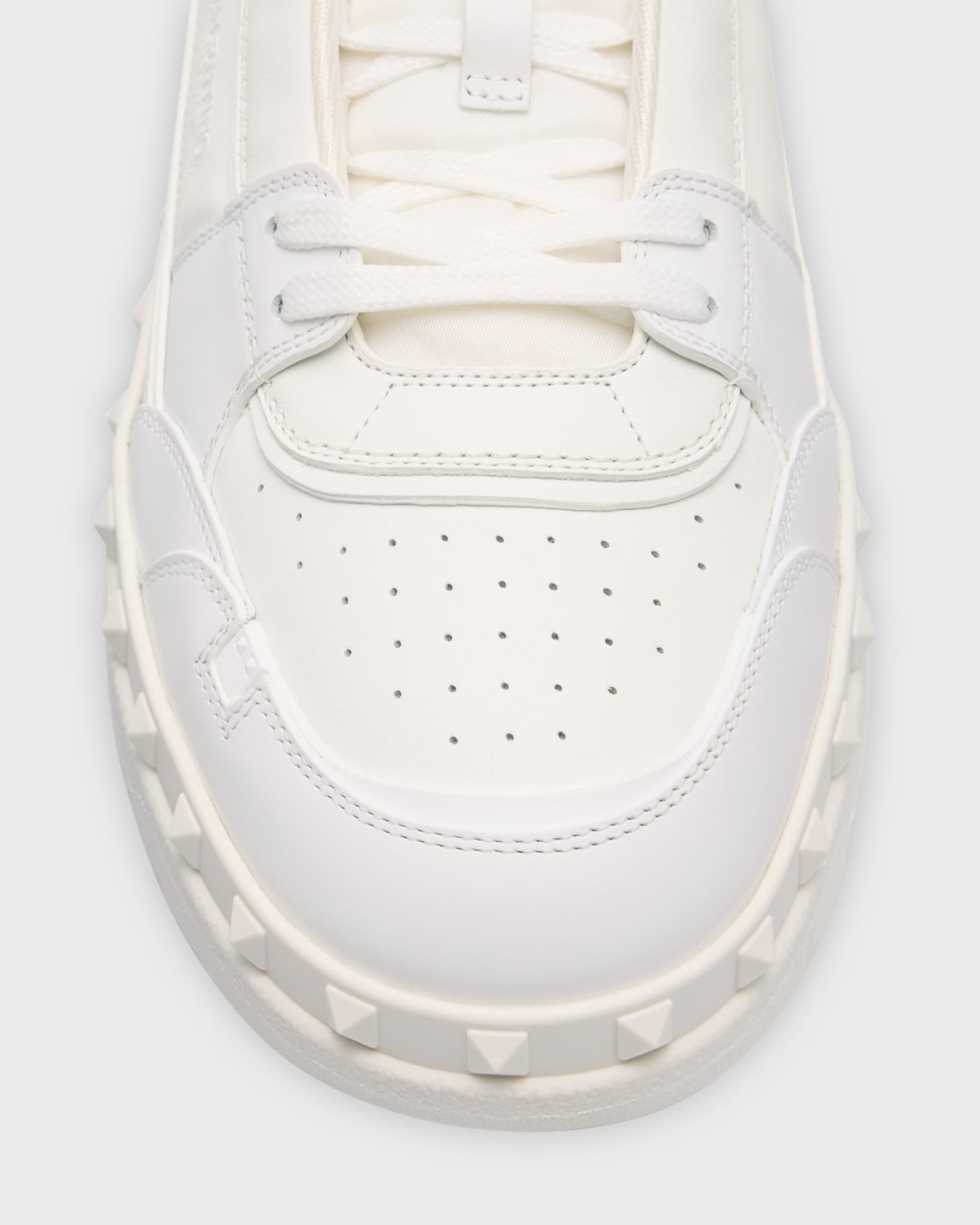 Valentino Garavani Men's Freedots Leather Low-Top Sneakers