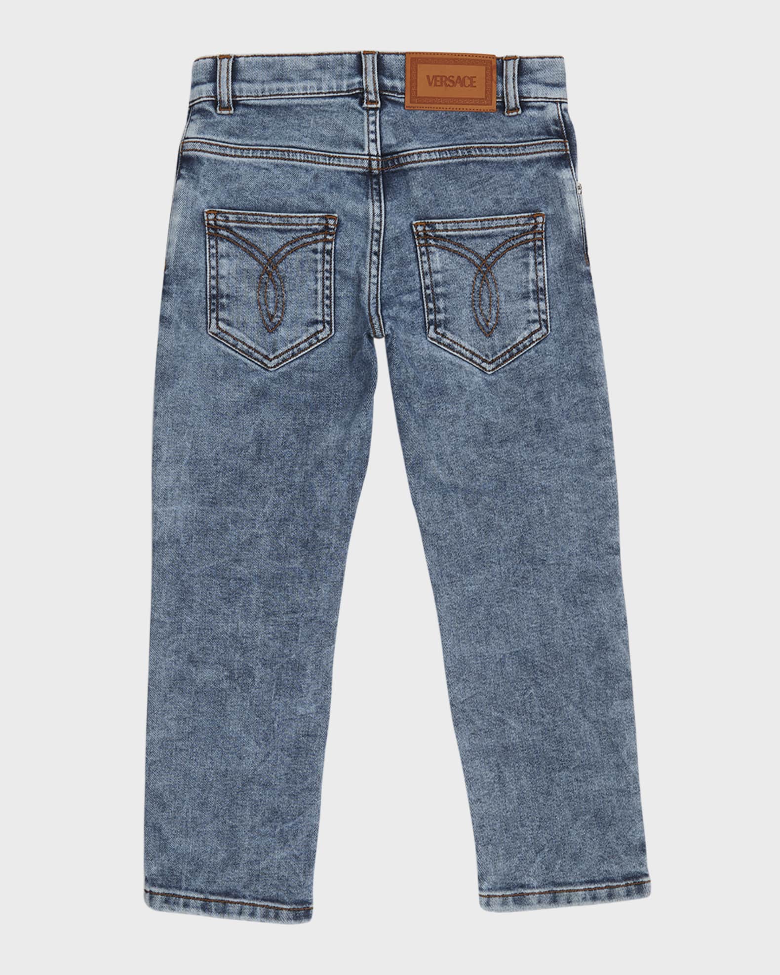 Boy's Vintage Wash Jeans, Size 4-6 1