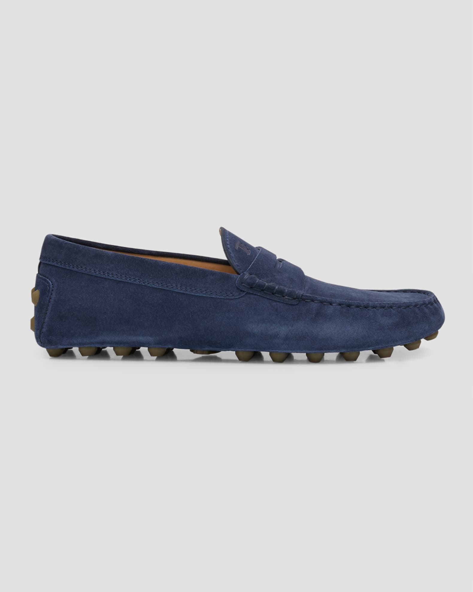 Men's Mocassino Gommino Suede Drivers 0