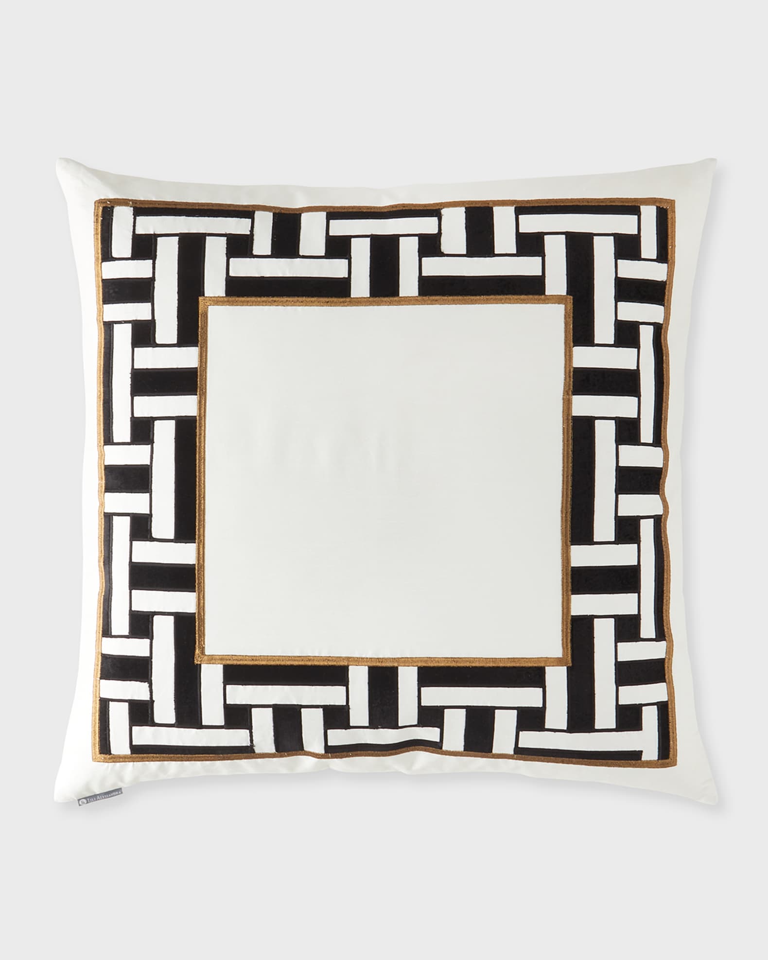 Tommy Euro Border Pillow 0