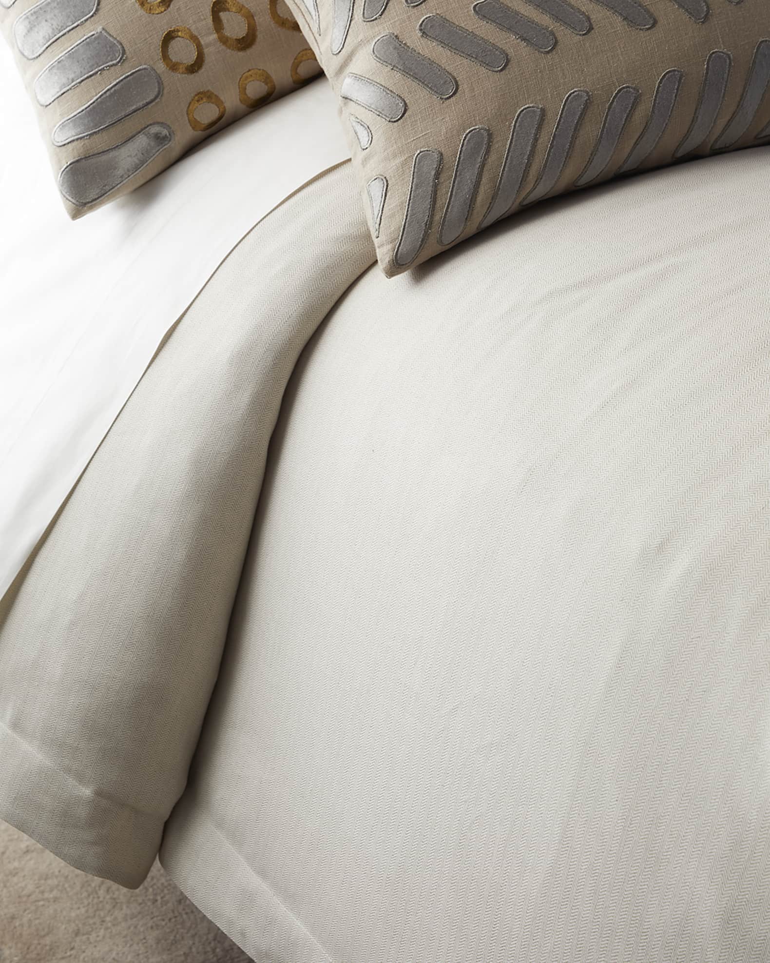 Savannah Herringbone Duvet 0