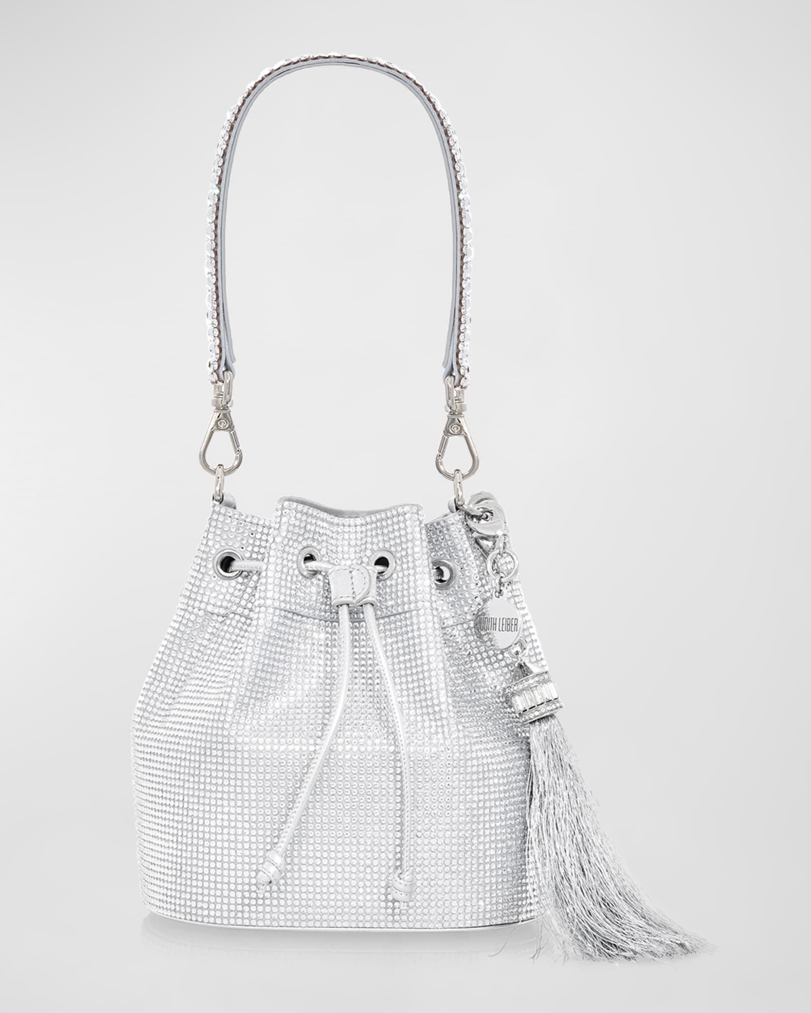 Piper Medium Crystal Bucket Bag 0