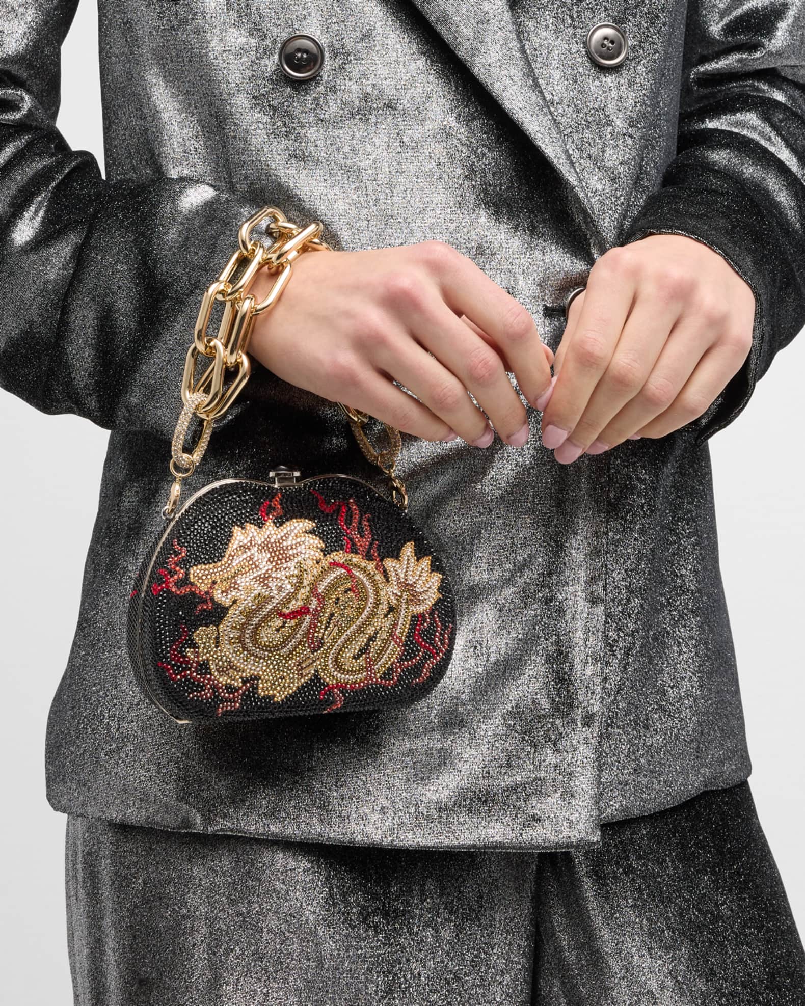 Judith Leiber Couture Lunar New Year 2024 Fire Dragon Clutch Bag ...